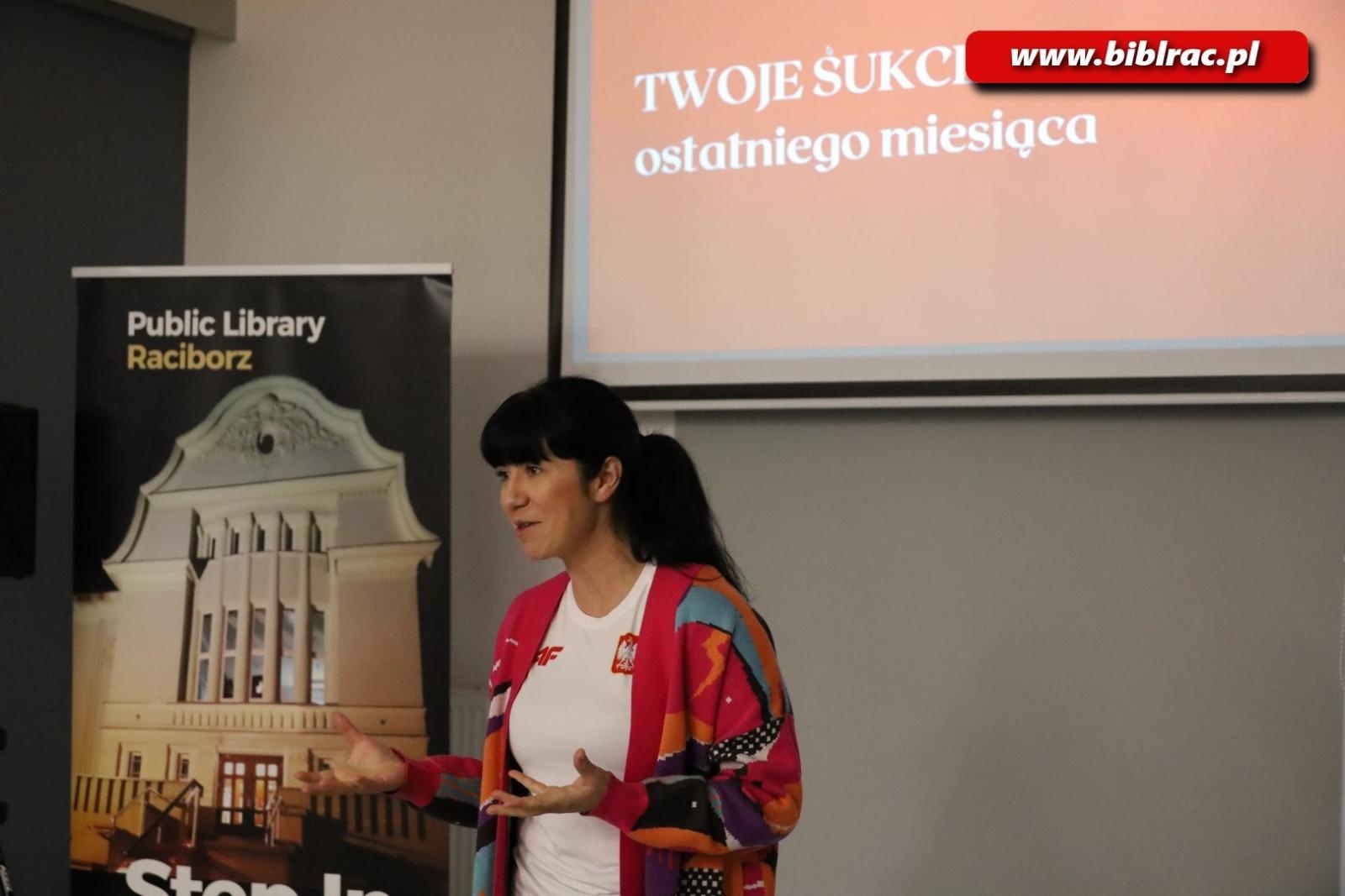 Zdjęcie w galerii na portalu naszraciborz.pl: To jest do osiągnięcia! – warsztaty realizacji celów z Patrycją Chomiczewską wiadomości z regionu