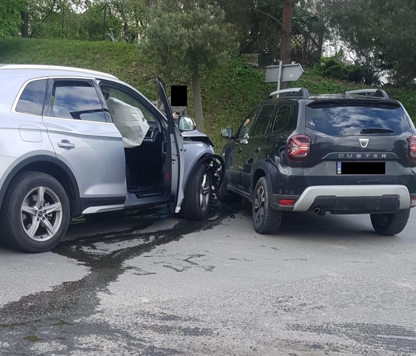 Zdjęcie w galerii na portalu naszraciborz.pl: Skrzyżowanie w Pawłowie znów dało o sobie znać wiadomości z regionu