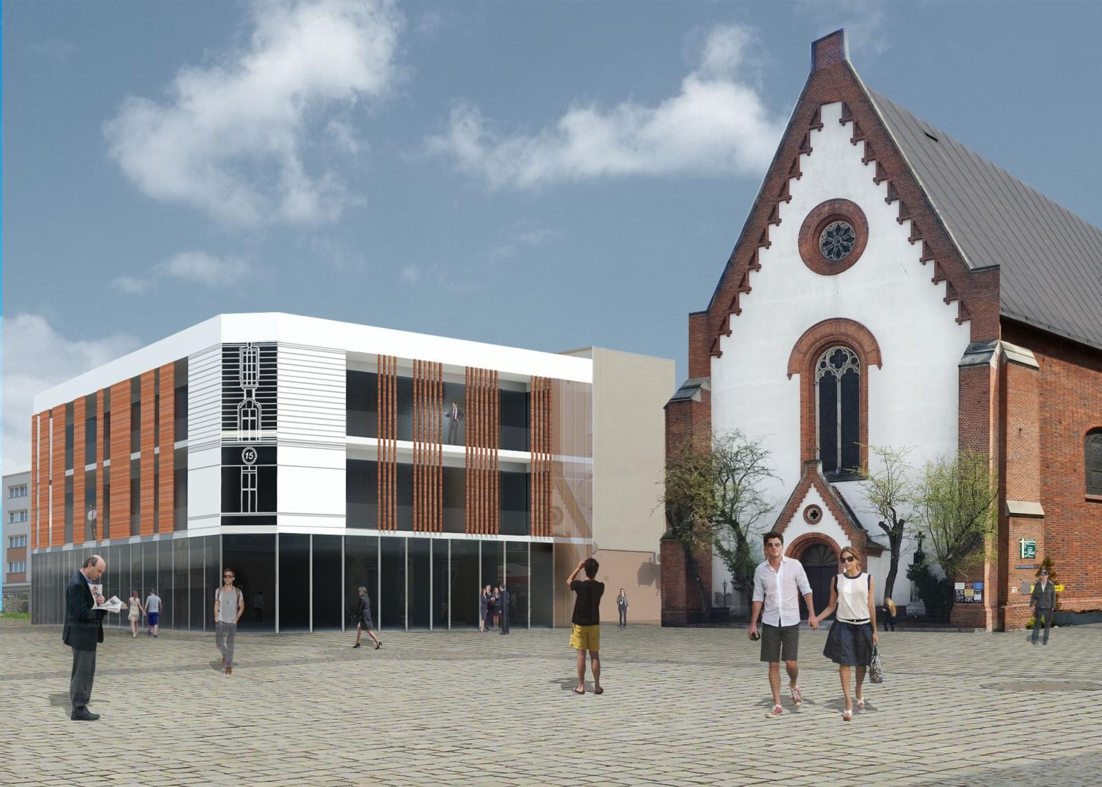 Zdjęcie w galerii na portalu naszraciborz.pl: Polowemu grozi proces. Podał nieprawdę w sprawie północnej zabudowy Rynku. Właściciel pokazał jak miała wyglądać wiadomości z regionu