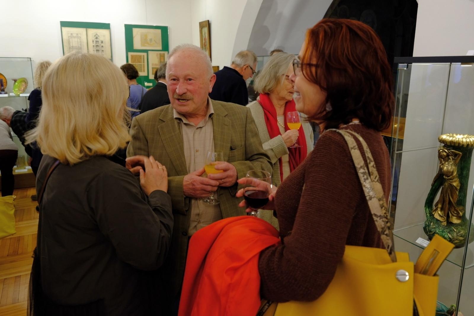 Zdjęcie w galerii na portalu naszraciborz.pl: Oblicza secesji w raciborskim Muzeum wiadomości z regionu