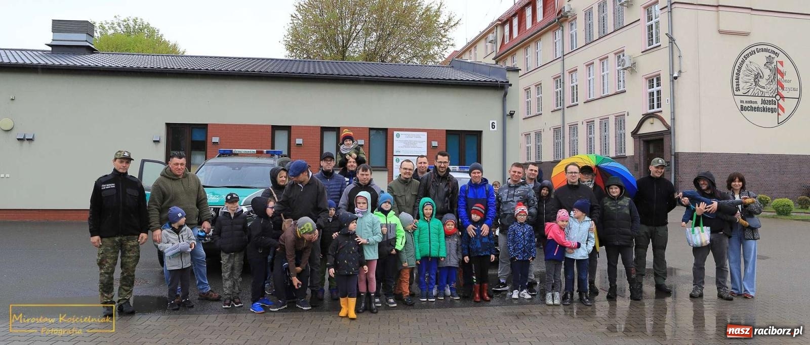 Zdjęcie w galerii na portalu naszraciborz.pl: Raciborski Klub Ojca zawitał do Śląskiego Oddziału Straży Granicznej wiadomości z regionu