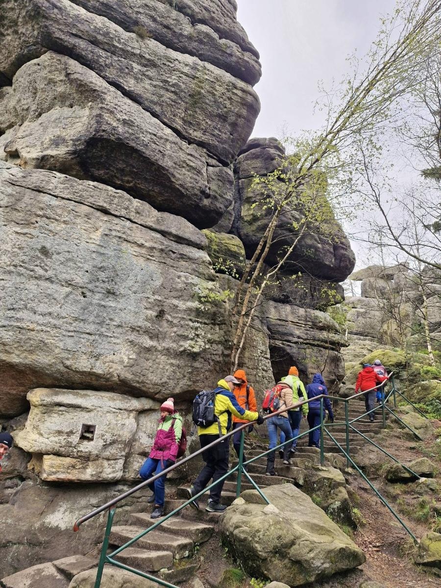 Zdjęcie w galerii na portalu naszraciborz.pl: Raciborzanie zdobyli Chełmiec, Waligórę, Wielką Sowę i Szczeliniec wiadomości z regionu
