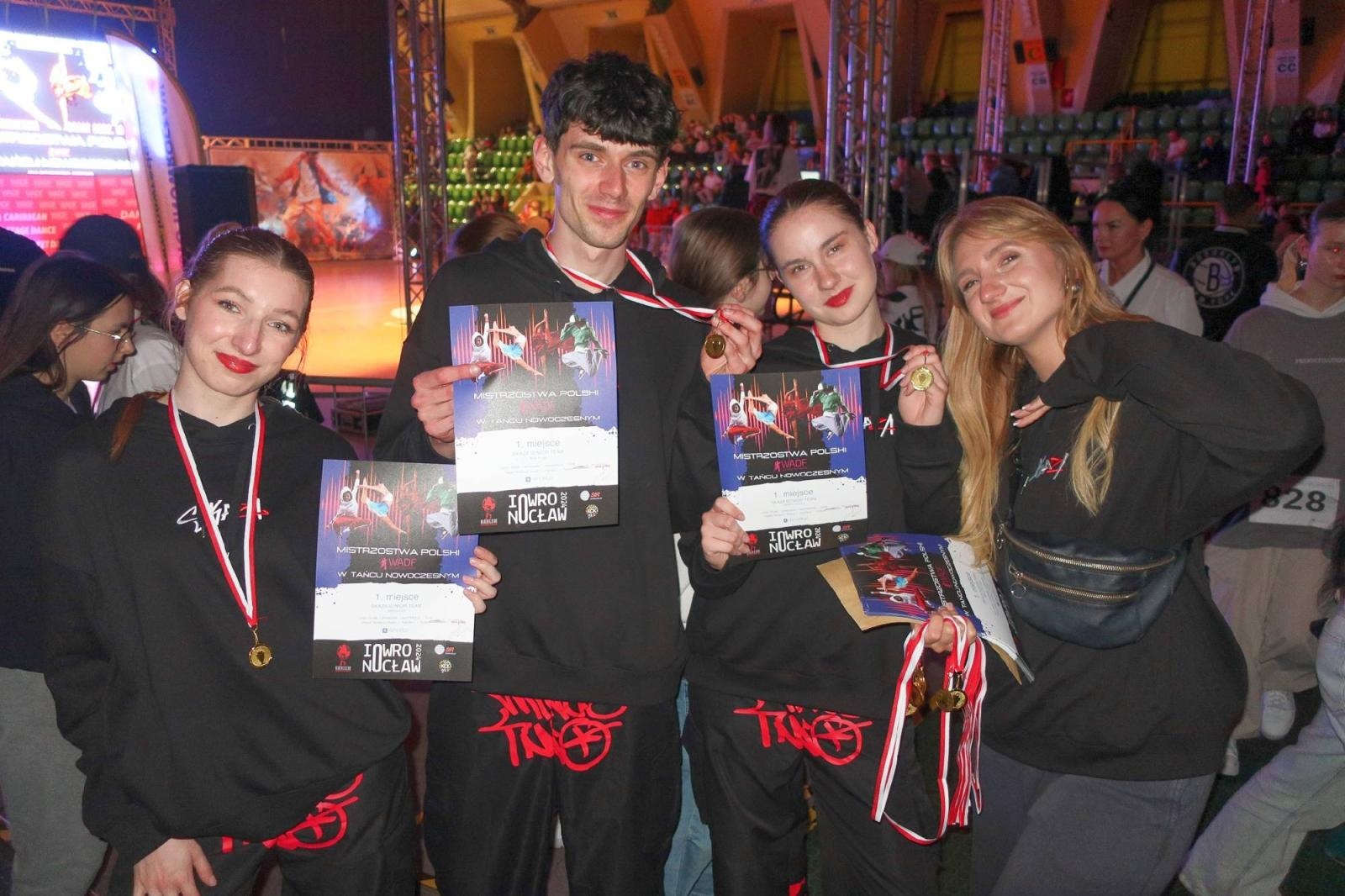 Zdjęcie w galerii na portalu naszraciborz.pl: Grupy hip-hopowe SKAZY na Mistrzostwach Polski w Inowrocławiu. Złoto dla Raciborza wiadomości z regionu