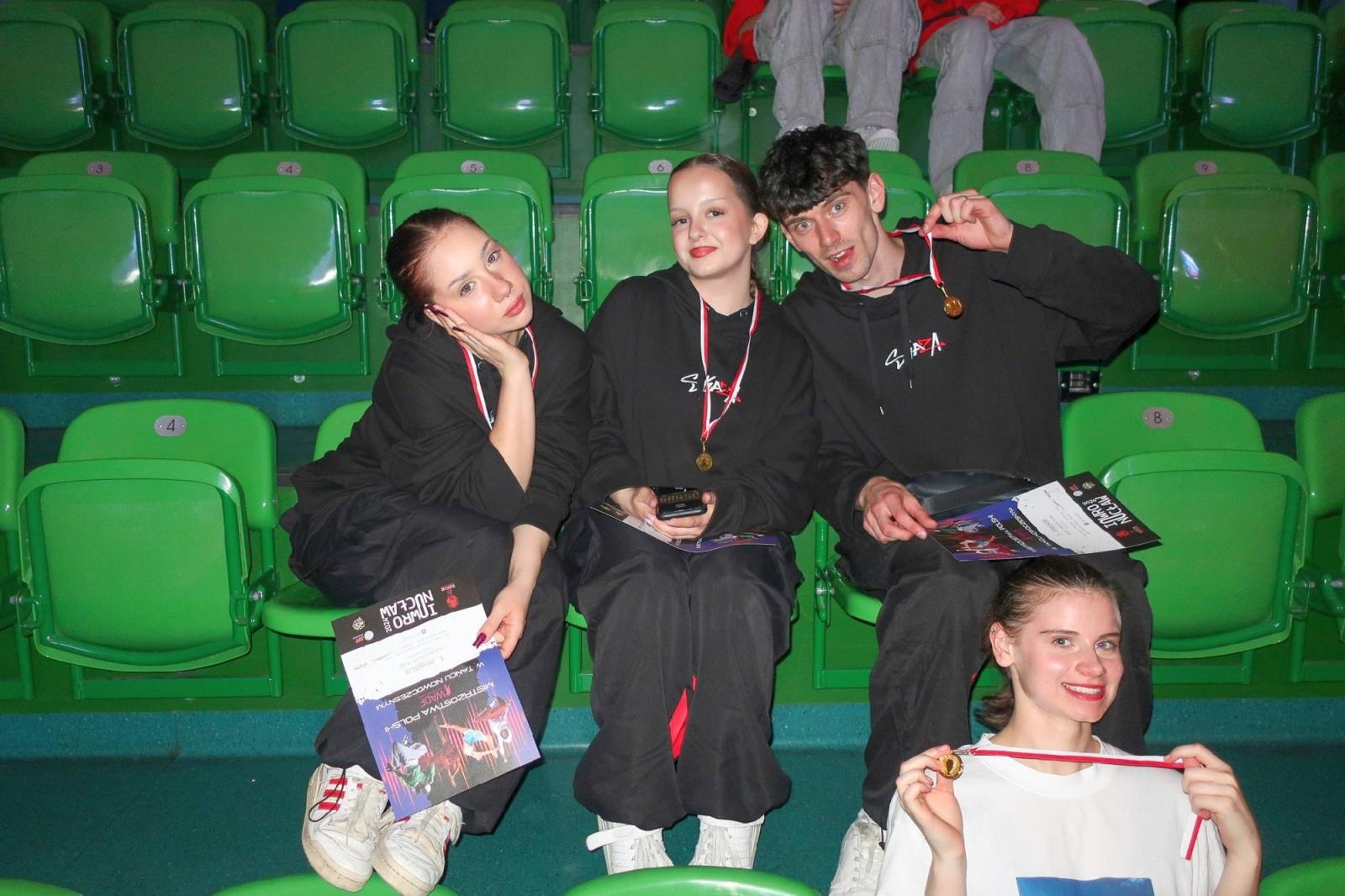 Zdjęcie w galerii na portalu naszraciborz.pl: Grupy hip-hopowe SKAZY na Mistrzostwach Polski w Inowrocławiu. Złoto dla Raciborza wiadomości z regionu