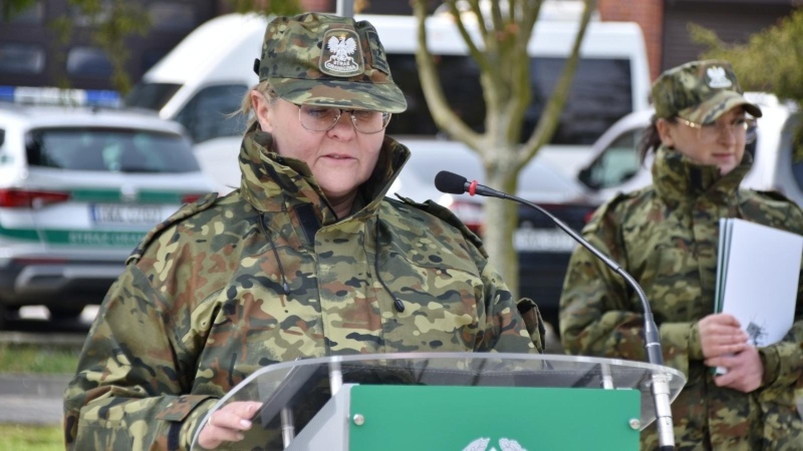 Zdjęcie w galerii na portalu naszraciborz.pl: Uroczysta zbiórka w Śląskim Oddziale Straży Granicznej wiadomości z regionu