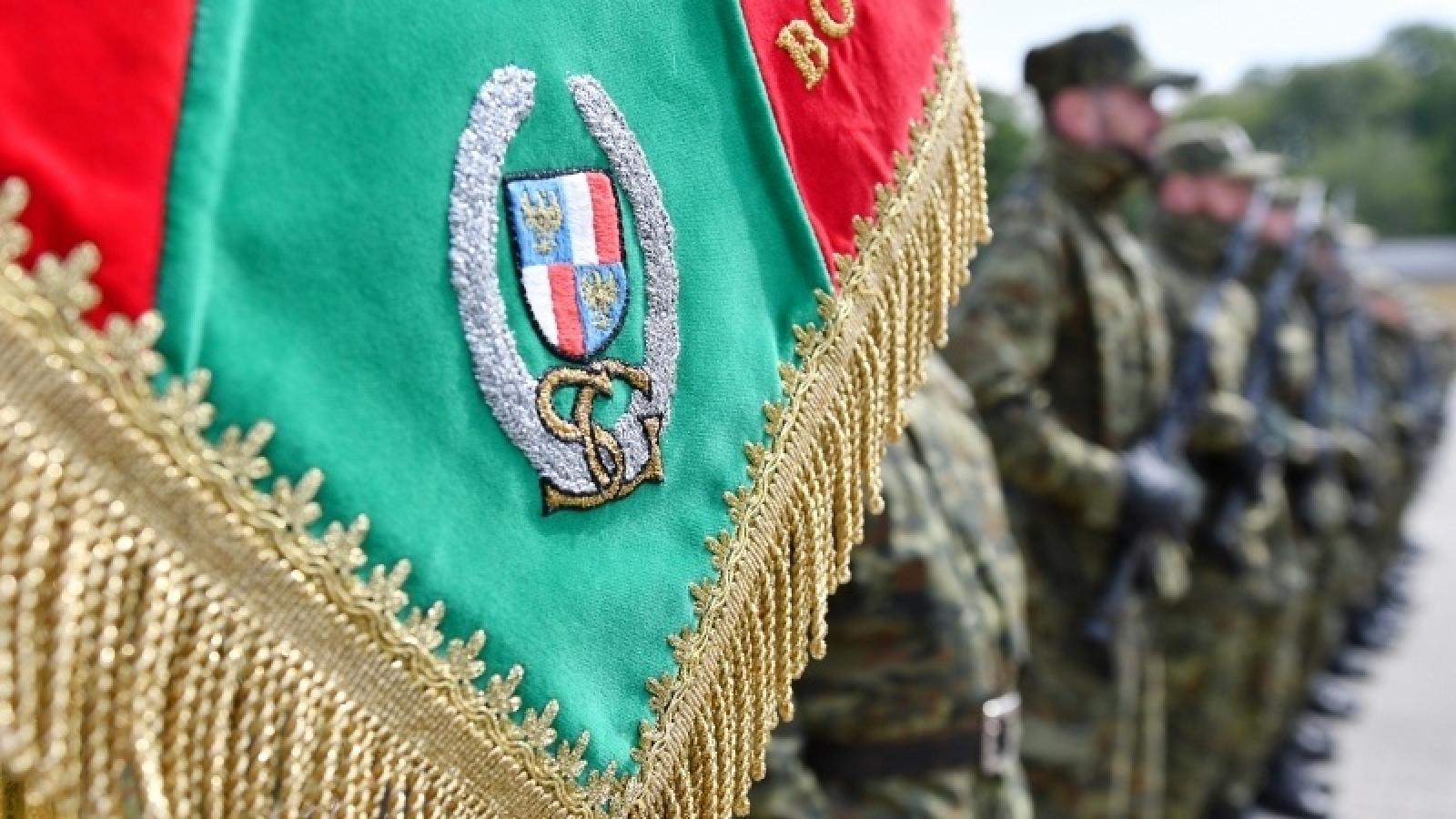 Zdjęcie w galerii na portalu naszraciborz.pl: Uroczysta zbiórka w Śląskim Oddziale Straży Granicznej wiadomości z regionu