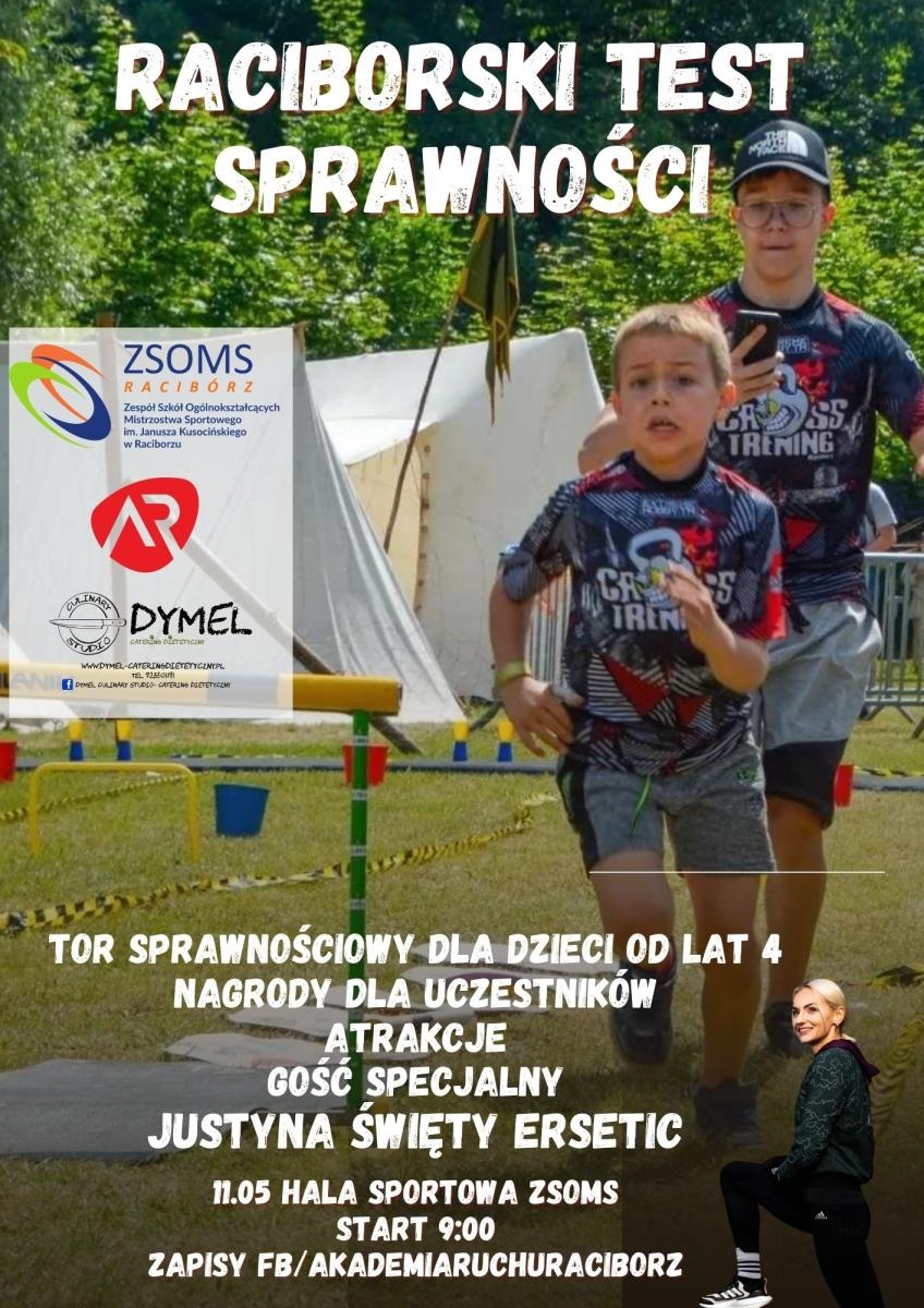 Zdjęcie w galerii na portalu naszraciborz.pl: Święto Sprawności w Raciborzu: Wyzwanie Dla Małych Atletów wiadomości z regionu