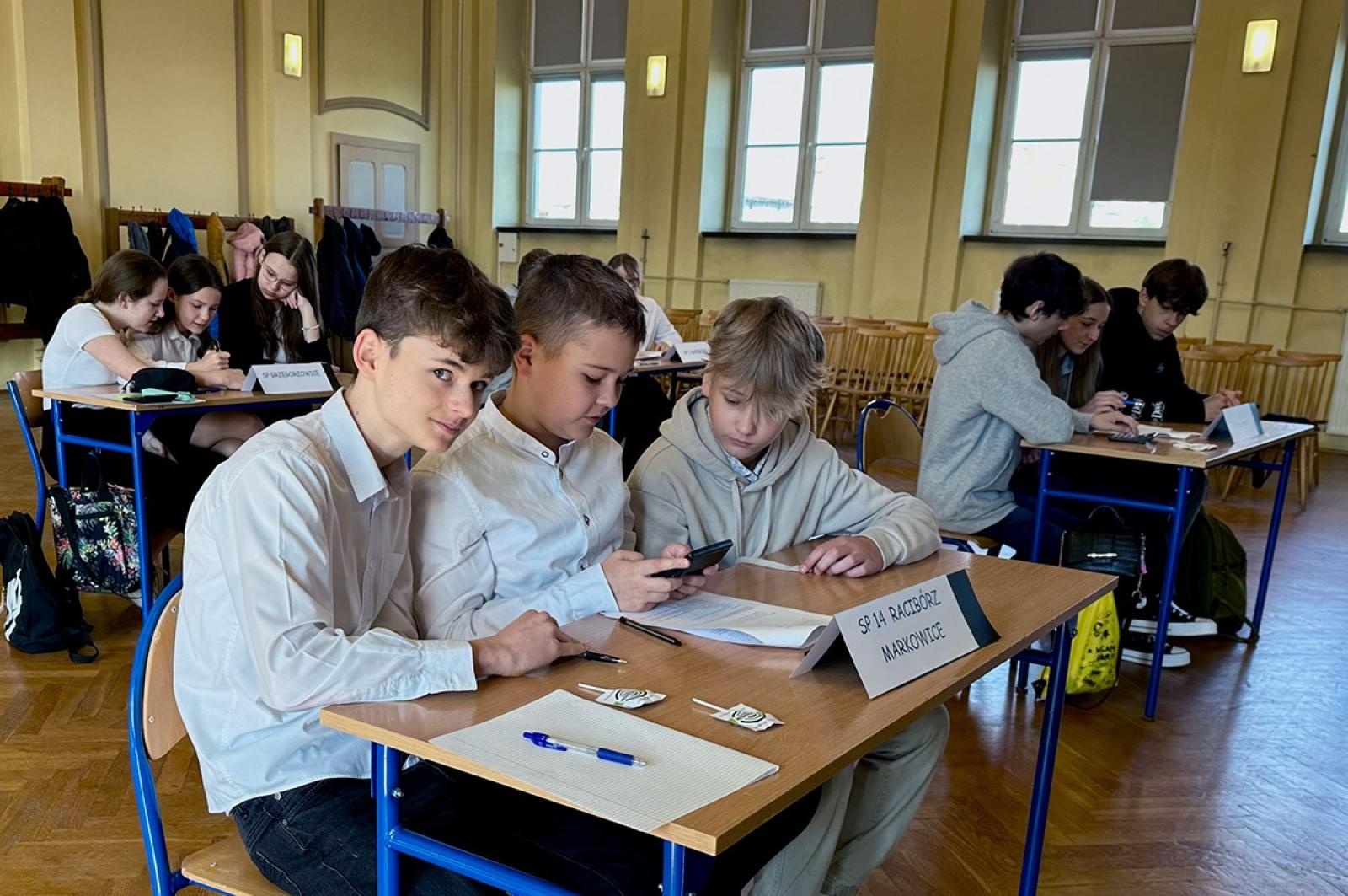 Zdjęcie w galerii na portalu naszraciborz.pl: W Ekonomiku sprawdzili wiedzę ósmoklasistów o przedsiębiorczości wiadomości z regionu