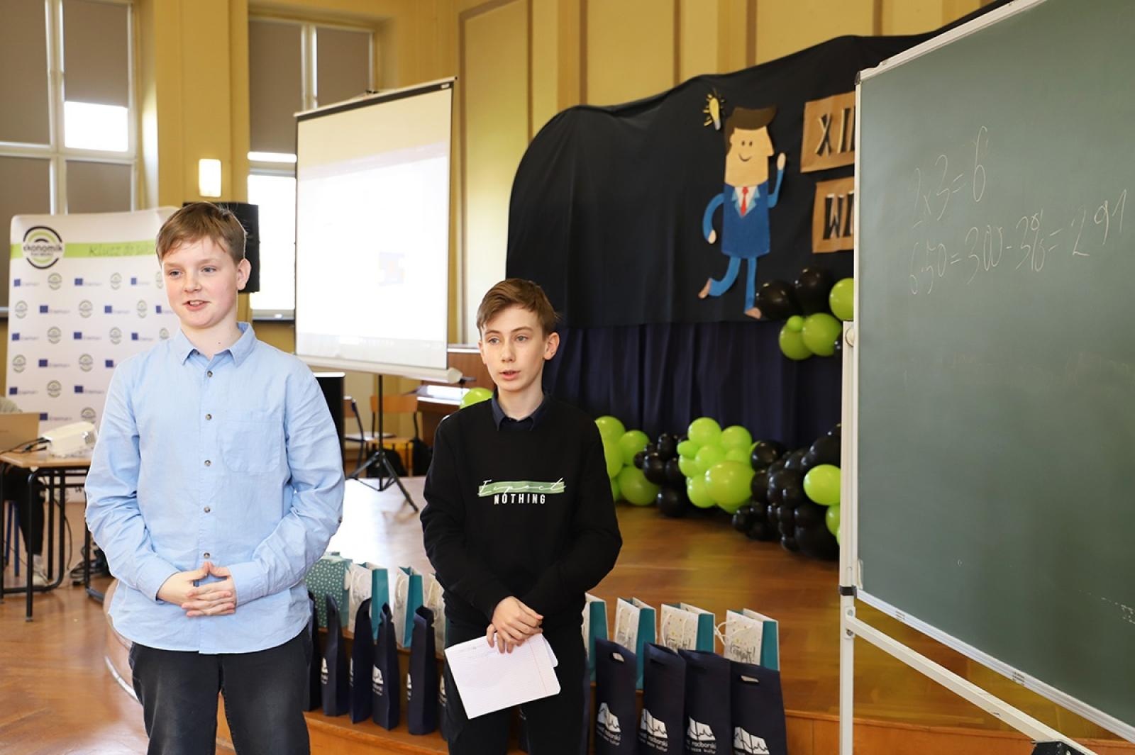 Zdjęcie w galerii na portalu naszraciborz.pl: W Ekonomiku sprawdzili wiedzę ósmoklasistów o przedsiębiorczości wiadomości z regionu