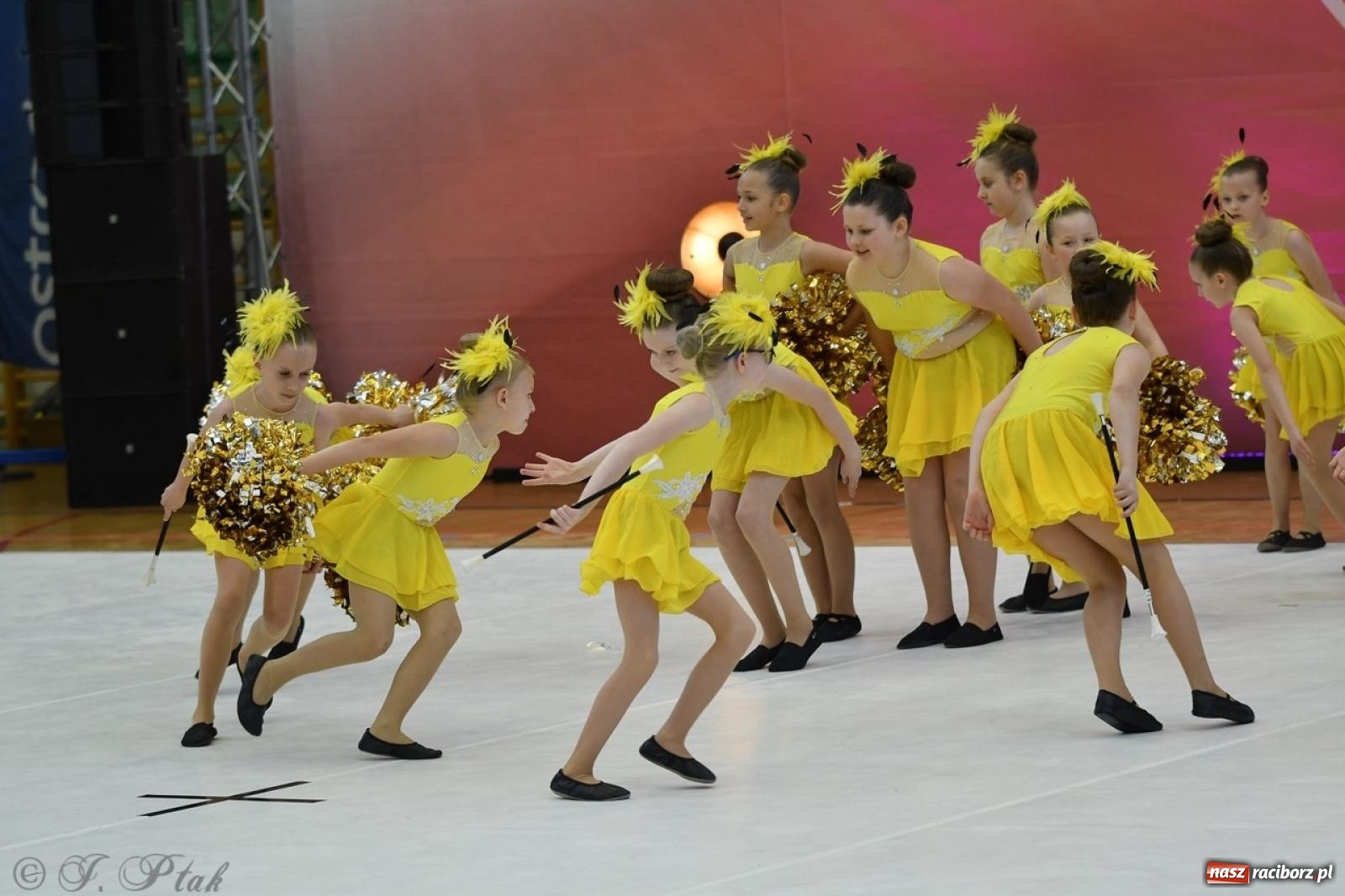 Zdjęcie w galerii na portalu naszraciborz.pl: Racibórz gości Mistrzostwa Okręgu Mażoretek Polski Południowo-Zachodniej [FOTO] wiadomości z regionu