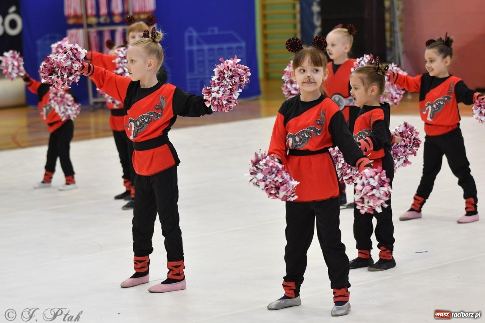 Zdjęcie w galerii na portalu naszraciborz.pl: Racibórz gości Mistrzostwa Okręgu Mażoretek Polski Południowo-Zachodniej [FOTO] wiadomości z regionu