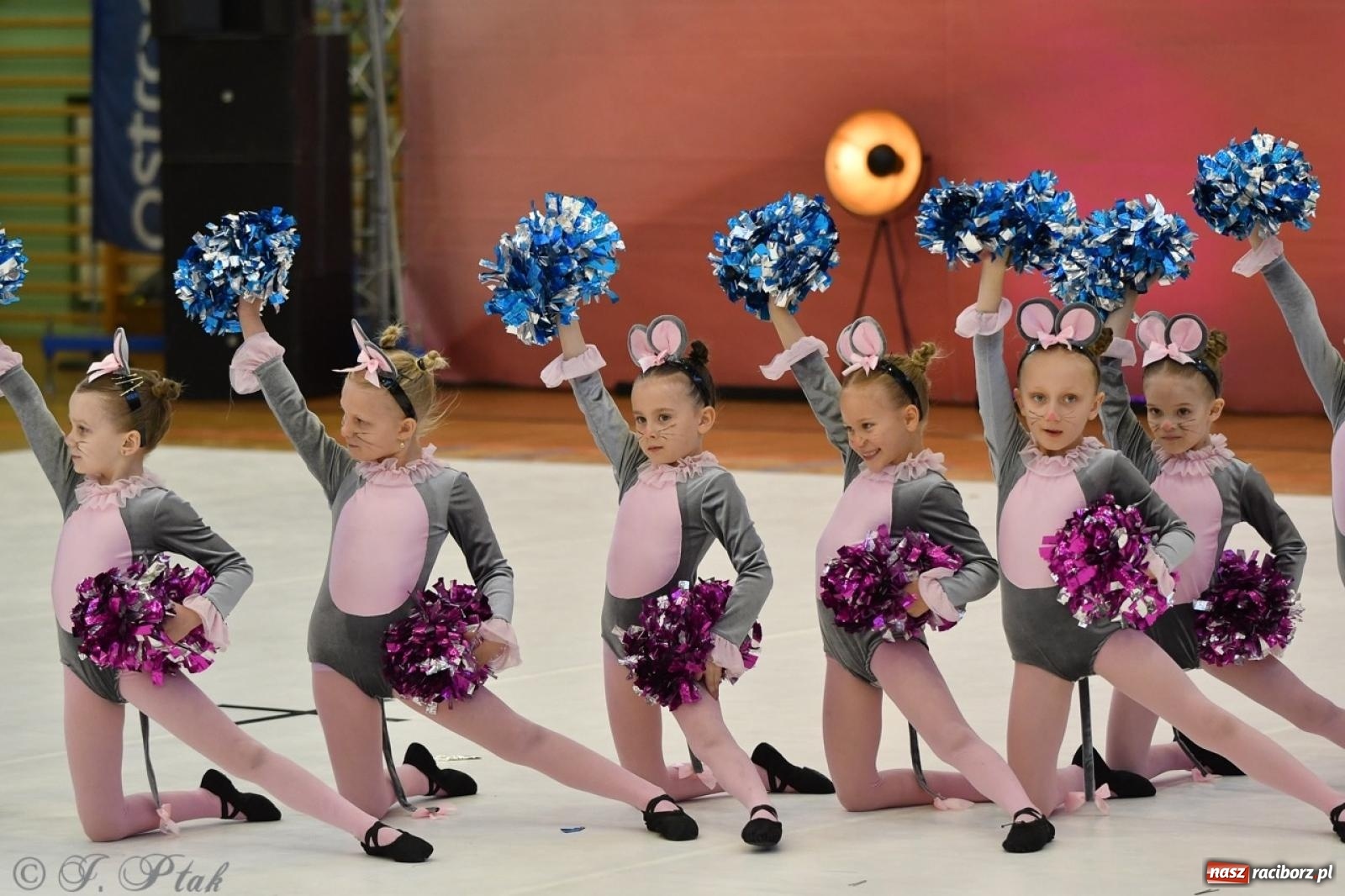 Zdjęcie w galerii na portalu naszraciborz.pl: Racibórz gości Mistrzostwa Okręgu Mażoretek Polski Południowo-Zachodniej [FOTO] wiadomości z regionu