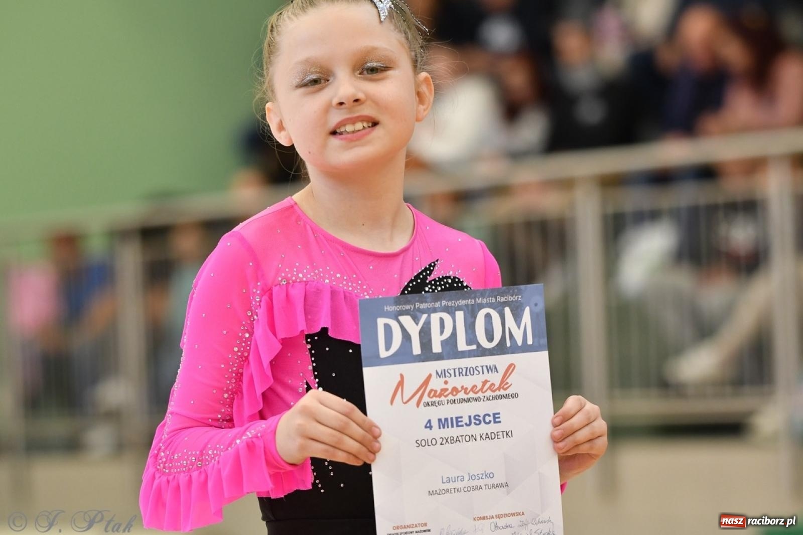 Zdjęcie w galerii na portalu naszraciborz.pl: Racibórz gości Mistrzostwa Okręgu Mażoretek Polski Południowo-Zachodniej [FOTO] wiadomości z regionu