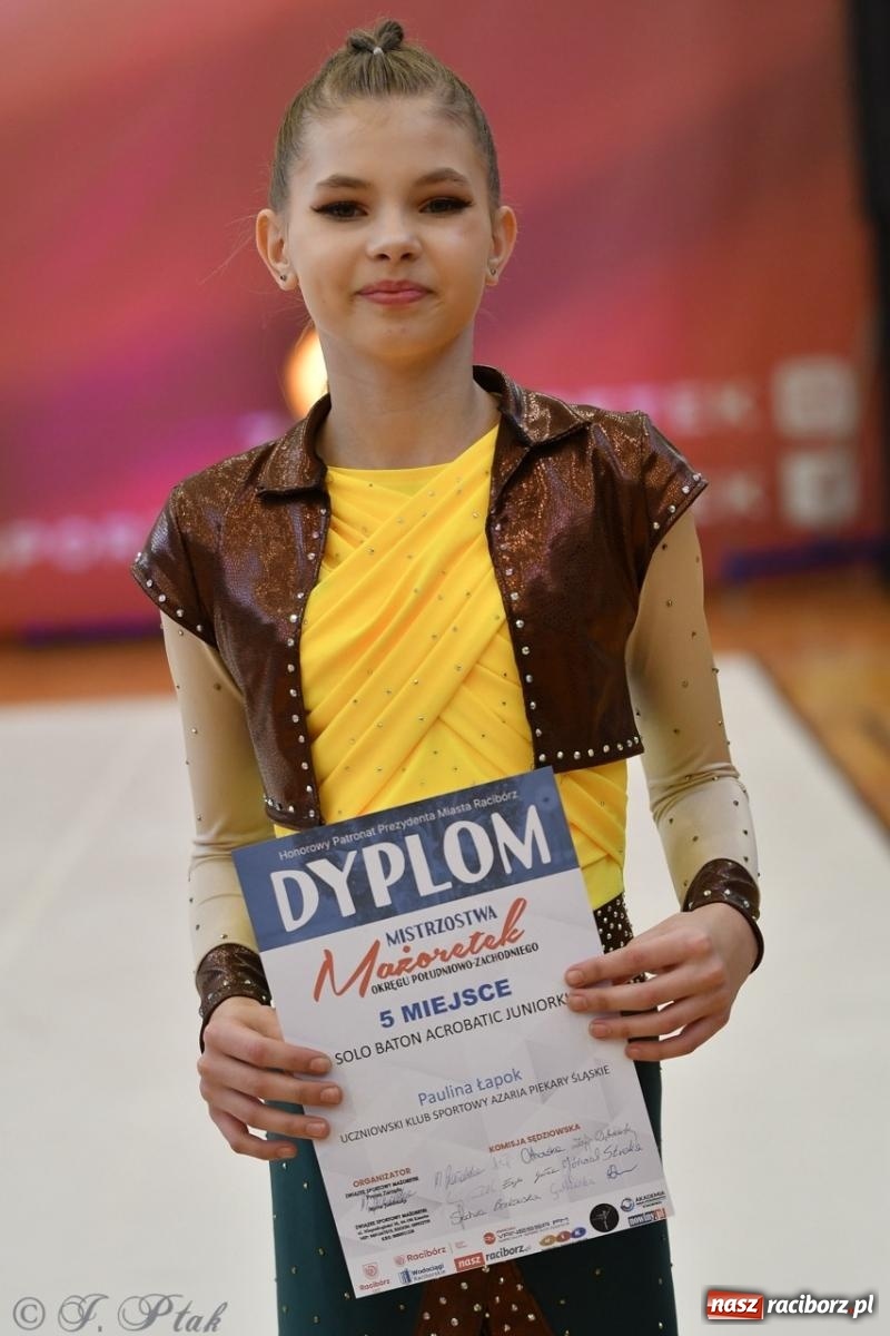 Zdjęcie w galerii na portalu naszraciborz.pl: Racibórz gości Mistrzostwa Okręgu Mażoretek Polski Południowo-Zachodniej [FOTO] wiadomości z regionu