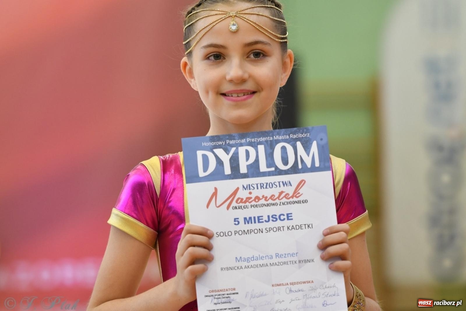 Zdjęcie w galerii na portalu naszraciborz.pl: Racibórz gości Mistrzostwa Okręgu Mażoretek Polski Południowo-Zachodniej [FOTO] wiadomości z regionu