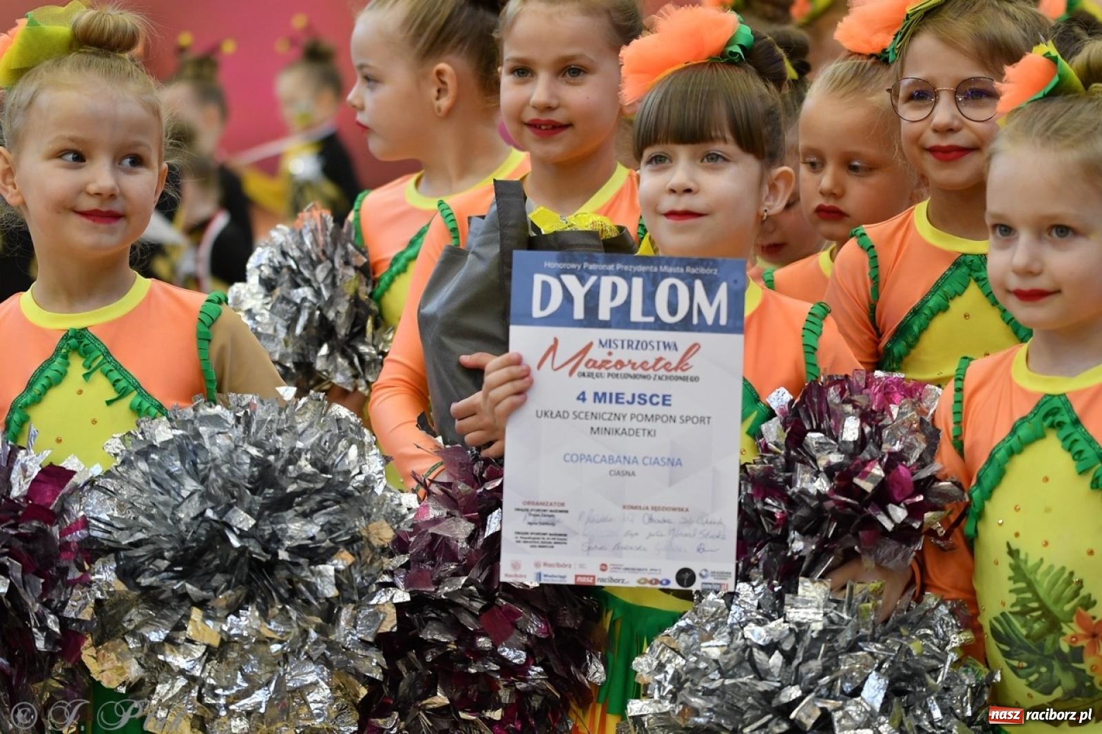 Zdjęcie w galerii na portalu naszraciborz.pl: Racibórz gości Mistrzostwa Okręgu Mażoretek Polski Południowo-Zachodniej [FOTO] wiadomości z regionu
