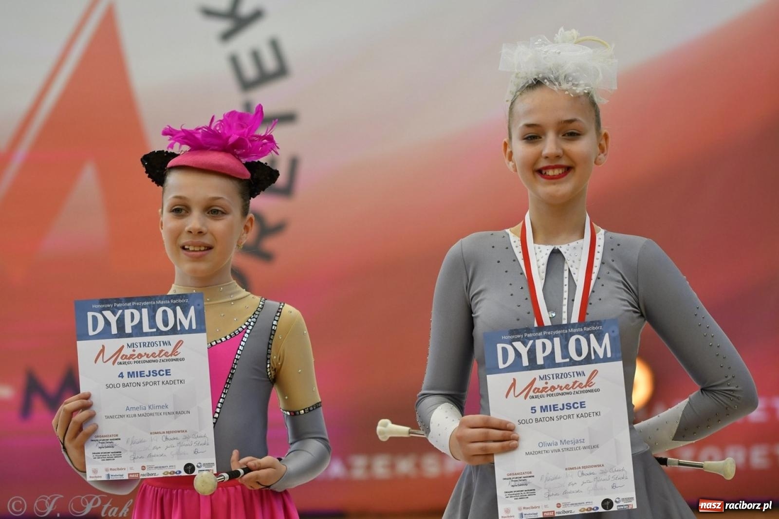 Zdjęcie w galerii na portalu naszraciborz.pl: Racibórz gości Mistrzostwa Okręgu Mażoretek Polski Południowo-Zachodniej [FOTO] wiadomości z regionu