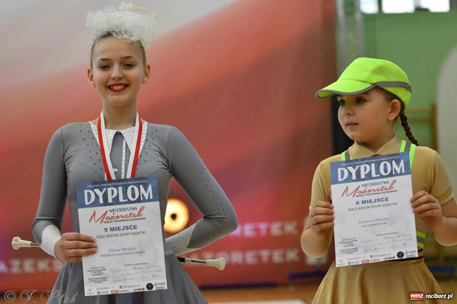 Zdjęcie w galerii na portalu naszraciborz.pl: Racibórz gości Mistrzostwa Okręgu Mażoretek Polski Południowo-Zachodniej [FOTO] wiadomości z regionu