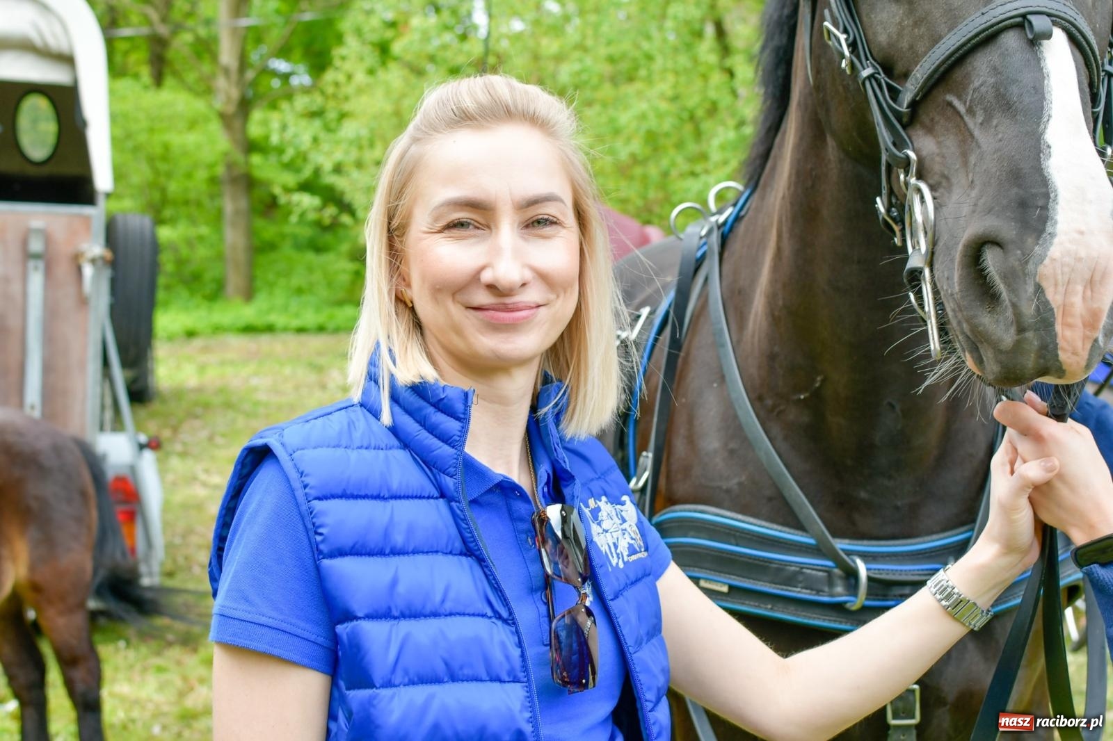 Zdjęcie w galerii na portalu naszraciborz.pl: Procesja konna w Łubowicach. Dopisała pogoda i jeźdźcy [FOTO i WIDEO] wiadomości z regionu