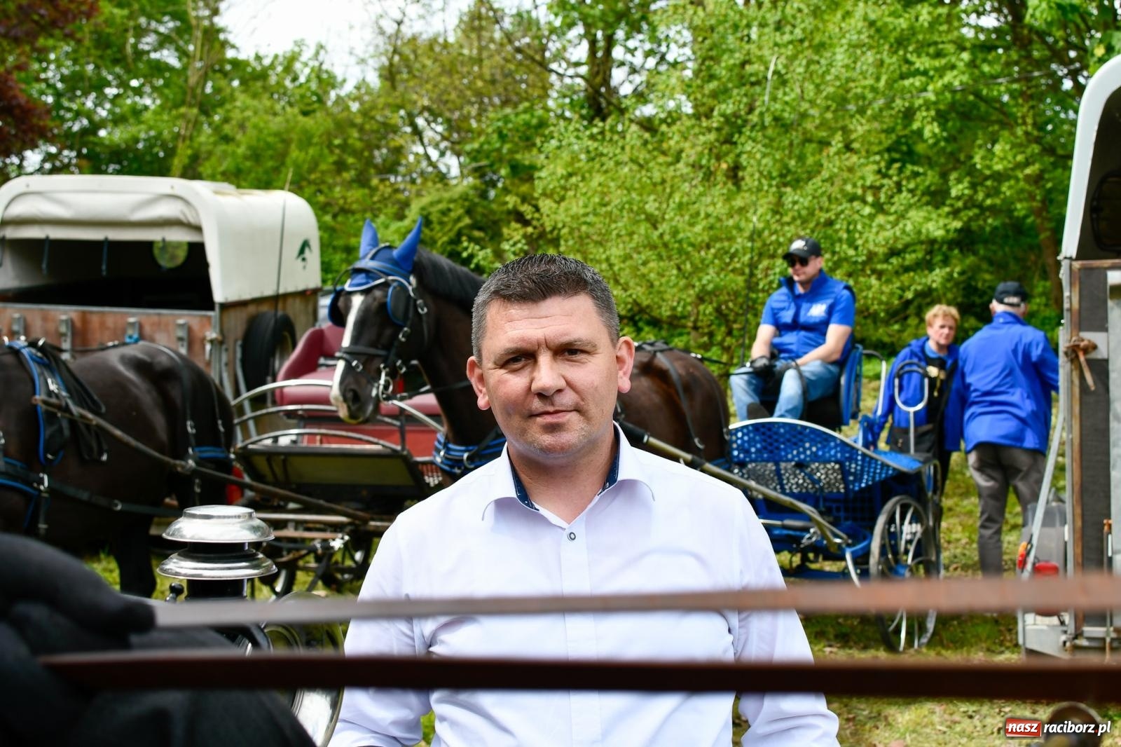 Zdjęcie w galerii na portalu naszraciborz.pl: Procesja konna w Łubowicach. Dopisała pogoda i jeźdźcy [FOTO i WIDEO] wiadomości z regionu