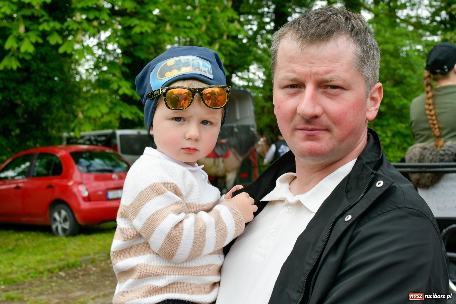 Zdjęcie w galerii na portalu naszraciborz.pl: Procesja konna w Łubowicach. Dopisała pogoda i jeźdźcy [FOTO i WIDEO] wiadomości z regionu
