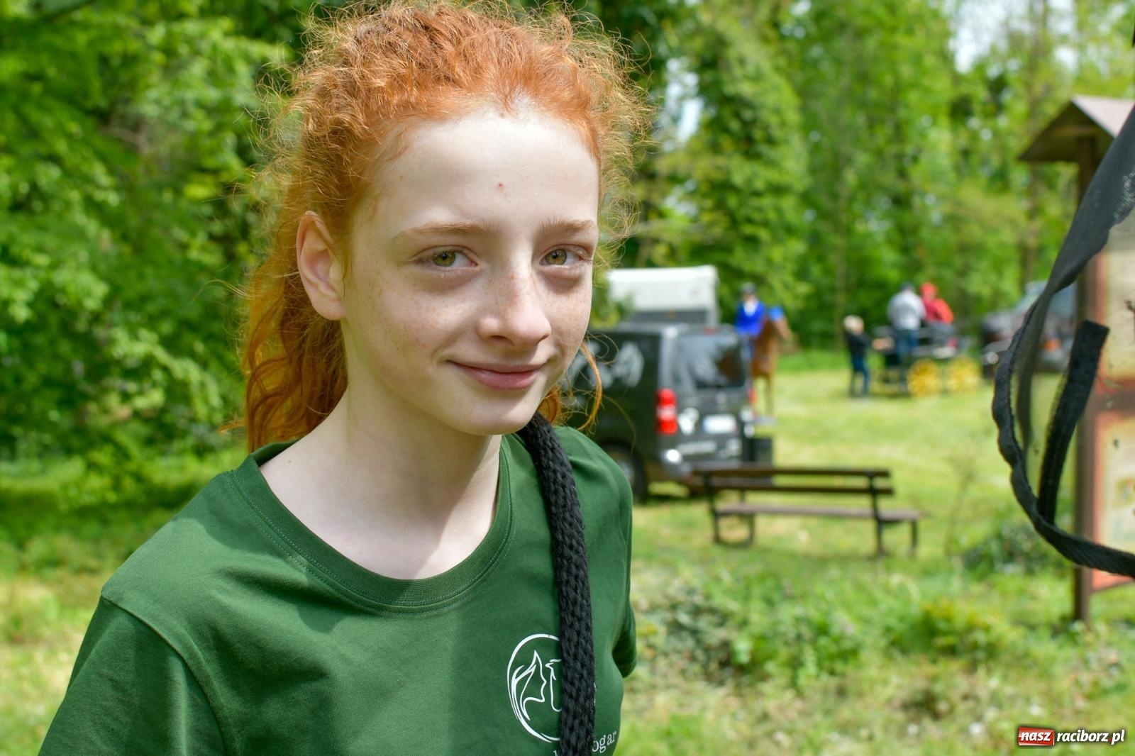 Zdjęcie w galerii na portalu naszraciborz.pl: Procesja konna w Łubowicach. Dopisała pogoda i jeźdźcy [FOTO i WIDEO] wiadomości z regionu