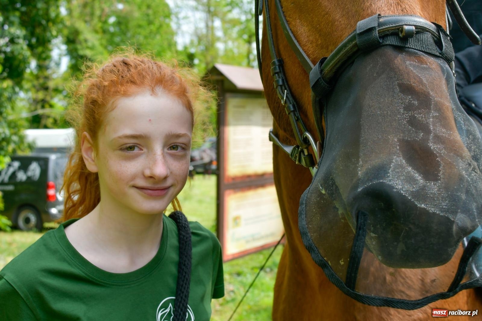 Zdjęcie w galerii na portalu naszraciborz.pl: Procesja konna w Łubowicach. Dopisała pogoda i jeźdźcy [FOTO i WIDEO] wiadomości z regionu