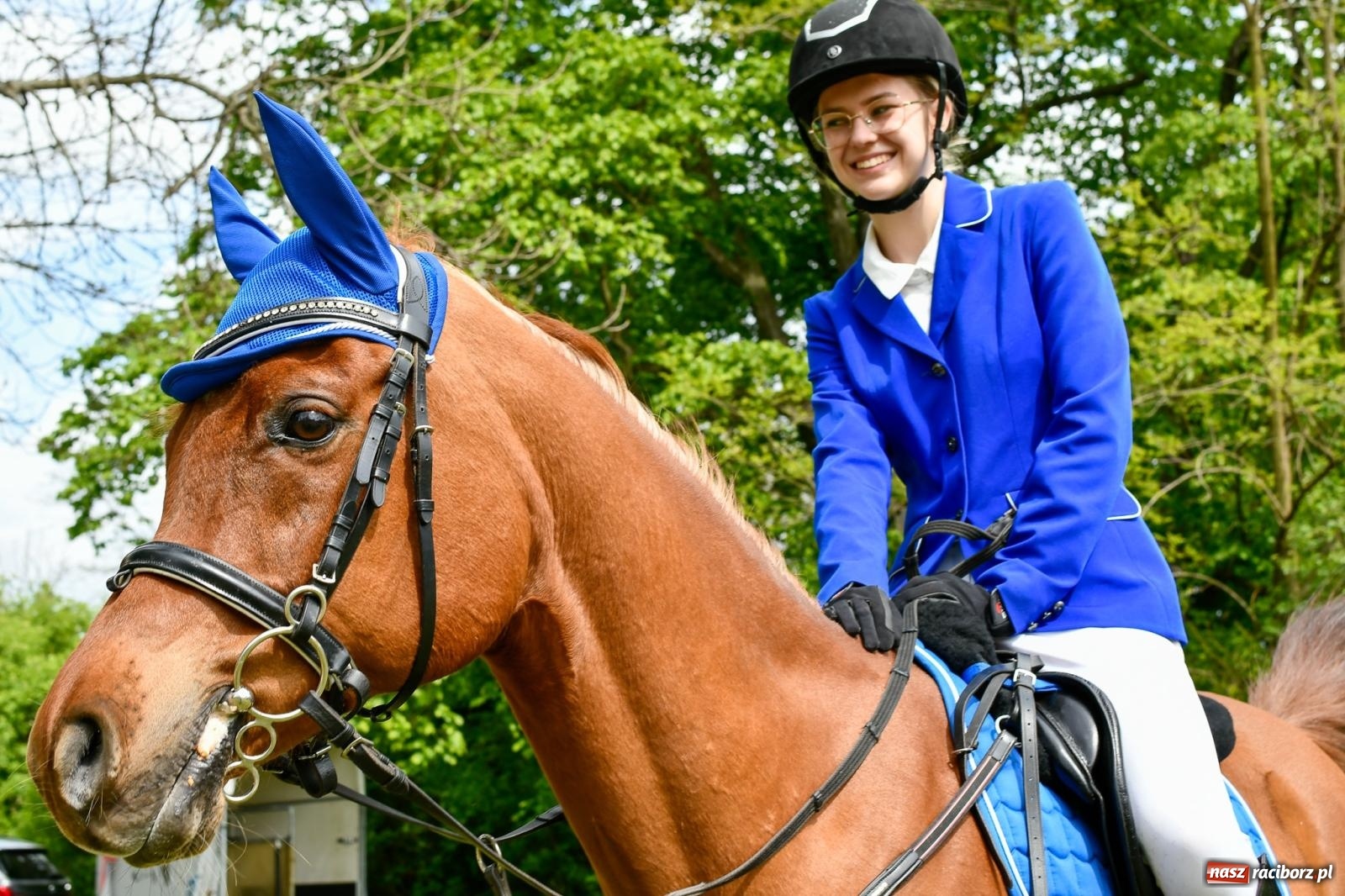 Zdjęcie w galerii na portalu naszraciborz.pl: Procesja konna w Łubowicach. Dopisała pogoda i jeźdźcy [FOTO i WIDEO] wiadomości z regionu