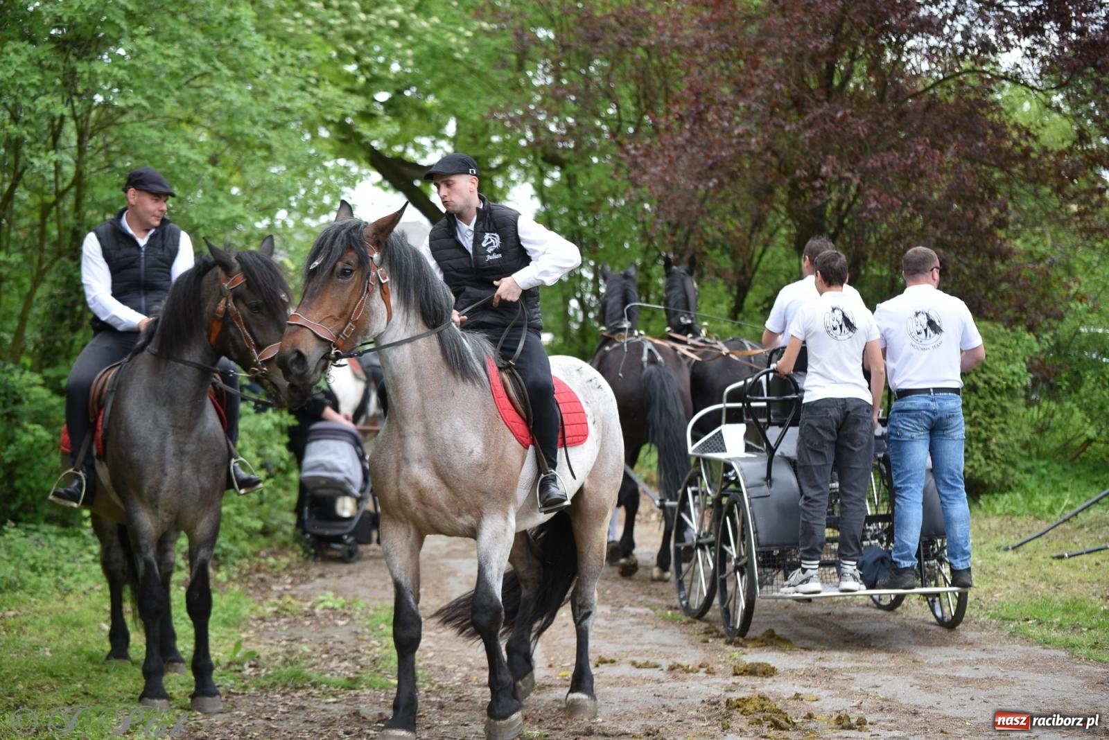 Zdjęcie w galerii na portalu naszraciborz.pl: Łubowicka procesja konna na bis! [FOTO i WIDEO] wiadomości z regionu