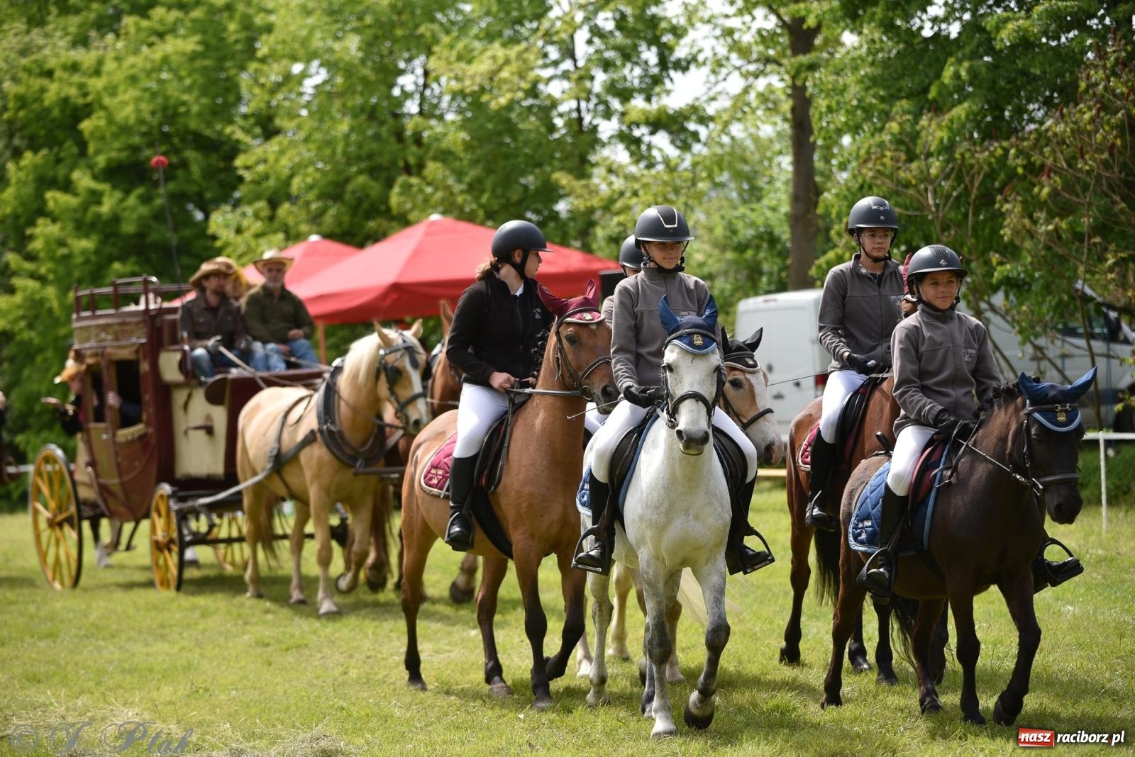Zdjęcie w galerii na portalu naszraciborz.pl: Łubowicka procesja konna na bis! [FOTO i WIDEO] wiadomości z regionu