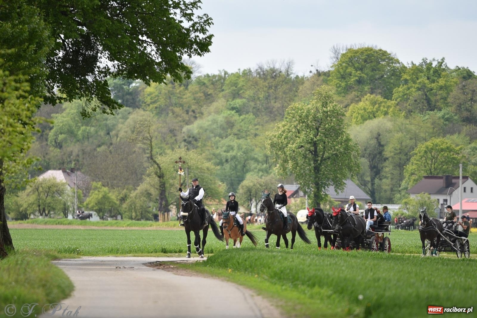 Zdjęcie w galerii na portalu naszraciborz.pl: Łubowicka procesja konna na bis! [FOTO i WIDEO] wiadomości z regionu