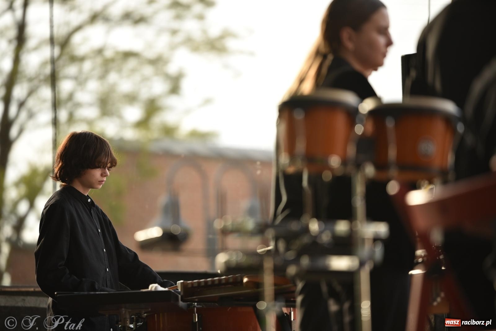 Zdjęcie w galerii na portalu naszraciborz.pl: Plenerowy koncert muzyki filmowej na zamkowym dziedzińcu wiadomości z regionu