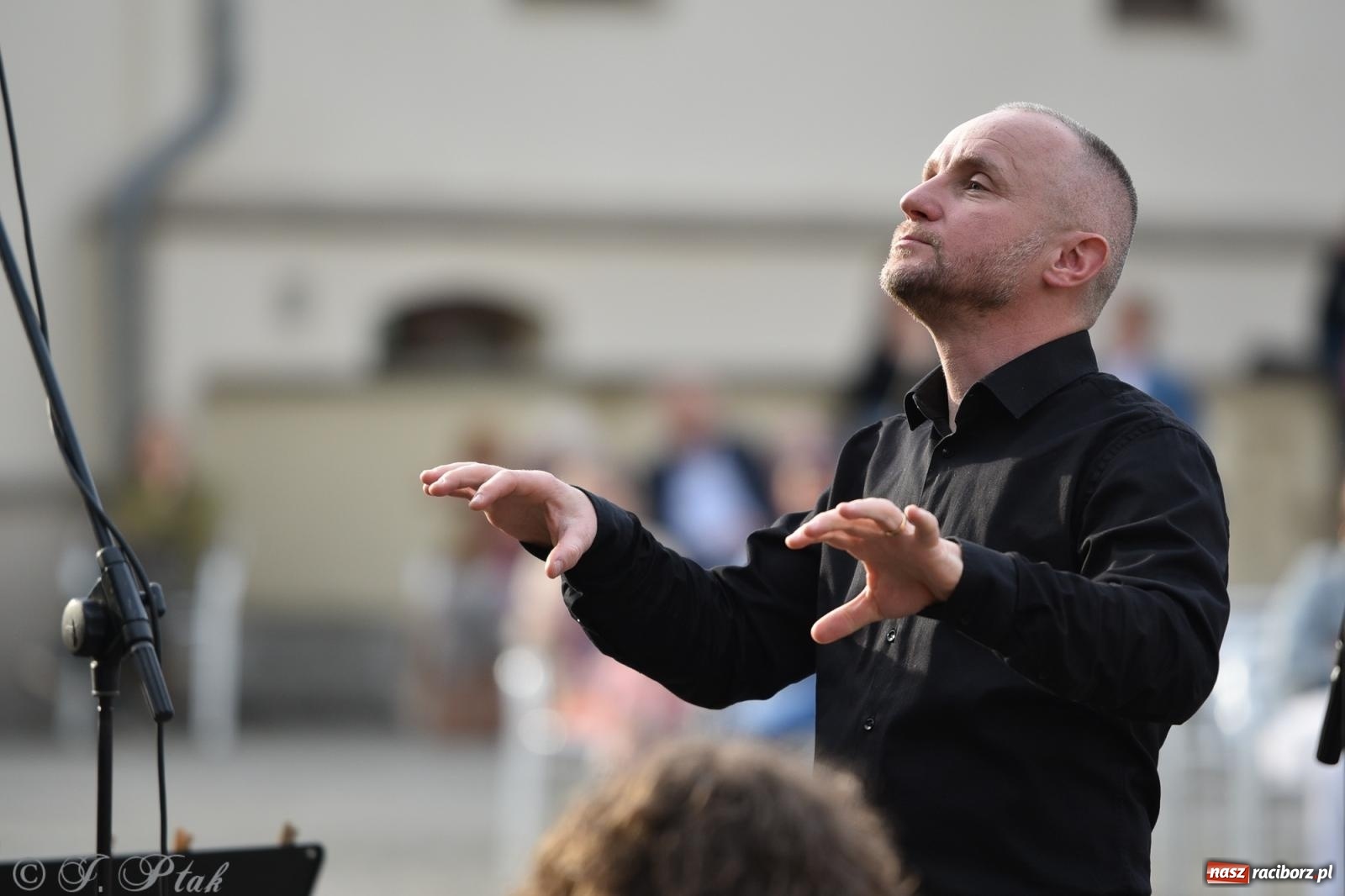 Zdjęcie w galerii na portalu naszraciborz.pl: Plenerowy koncert muzyki filmowej na zamkowym dziedzińcu wiadomości z regionu