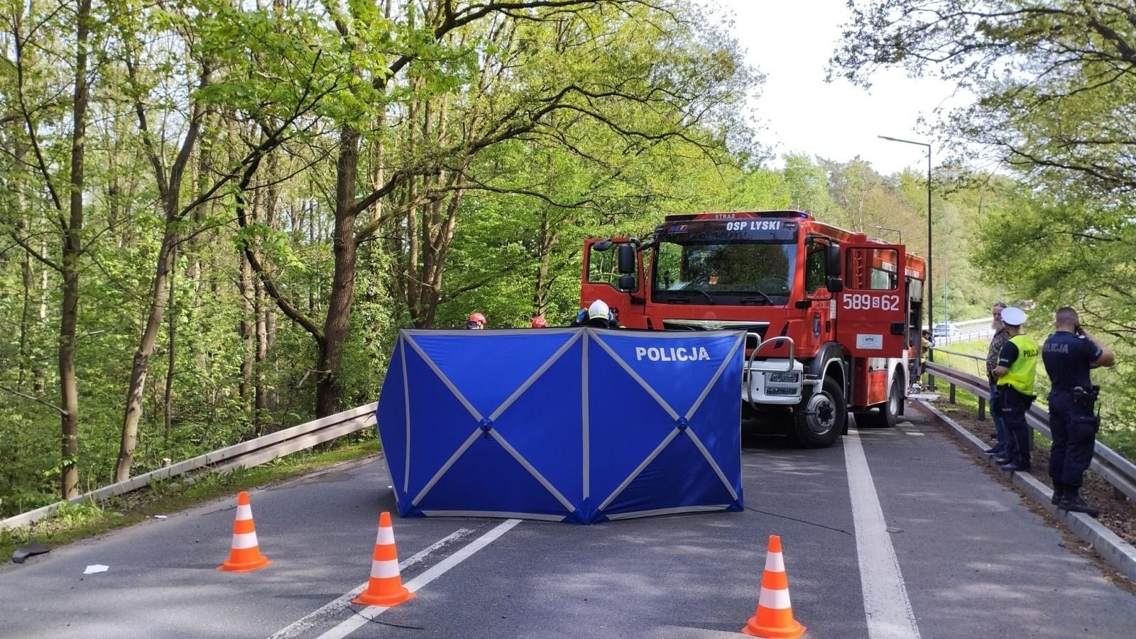 Zdjęcie w galerii na portalu naszraciborz.pl: Tragiczny wypadek niedaleko Raciborza. Nie żyje 15-latka wiadomości z regionu