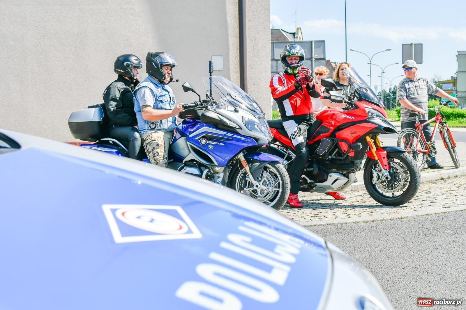 Zdjęcie w galerii na portalu naszraciborz.pl: Raciborska inauguracja sezonu motocyklowego [FOTO i WIDEO] wiadomości z regionu