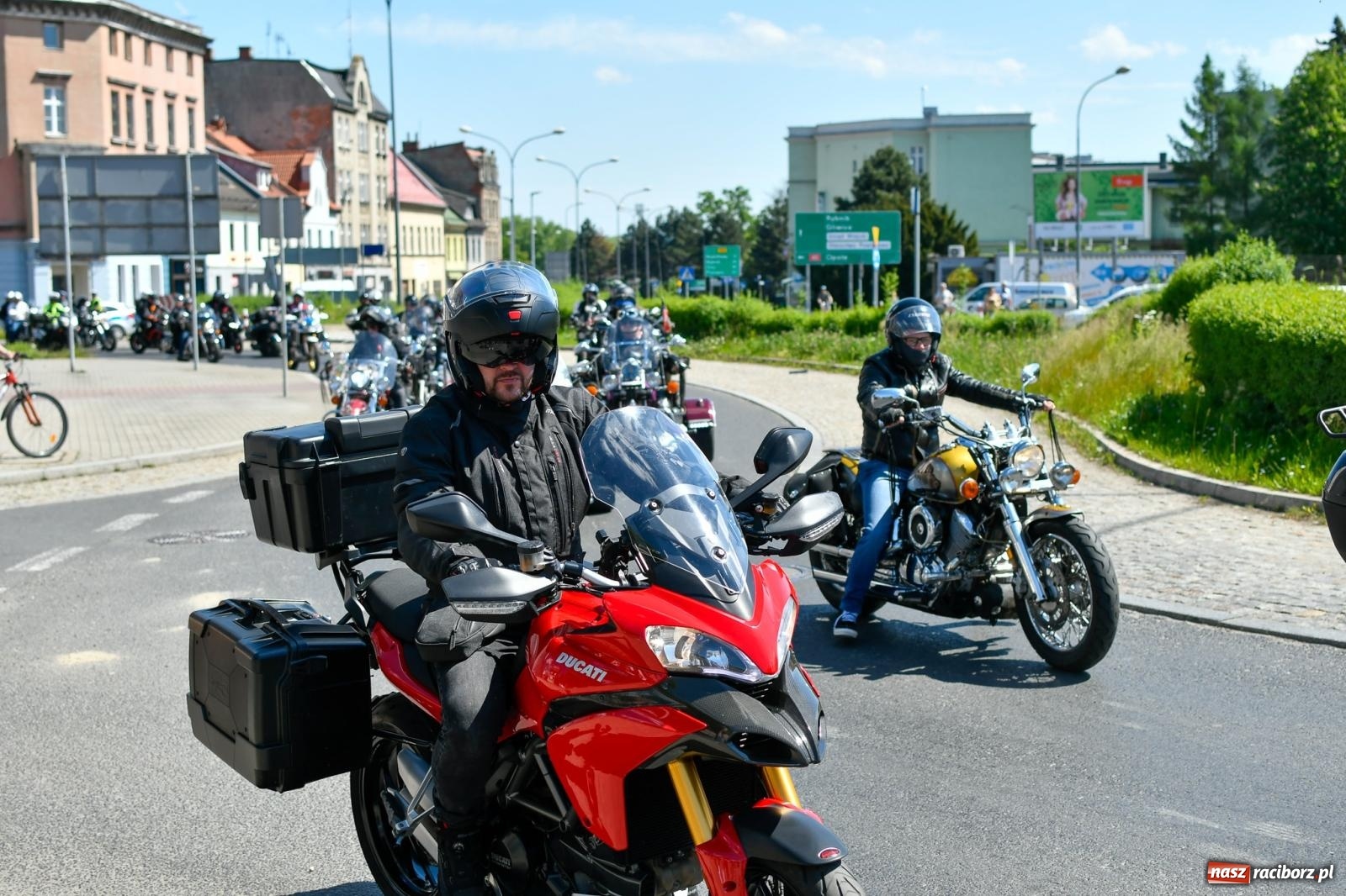 Zdjęcie w galerii na portalu naszraciborz.pl: Raciborska inauguracja sezonu motocyklowego [FOTO i WIDEO] wiadomości z regionu