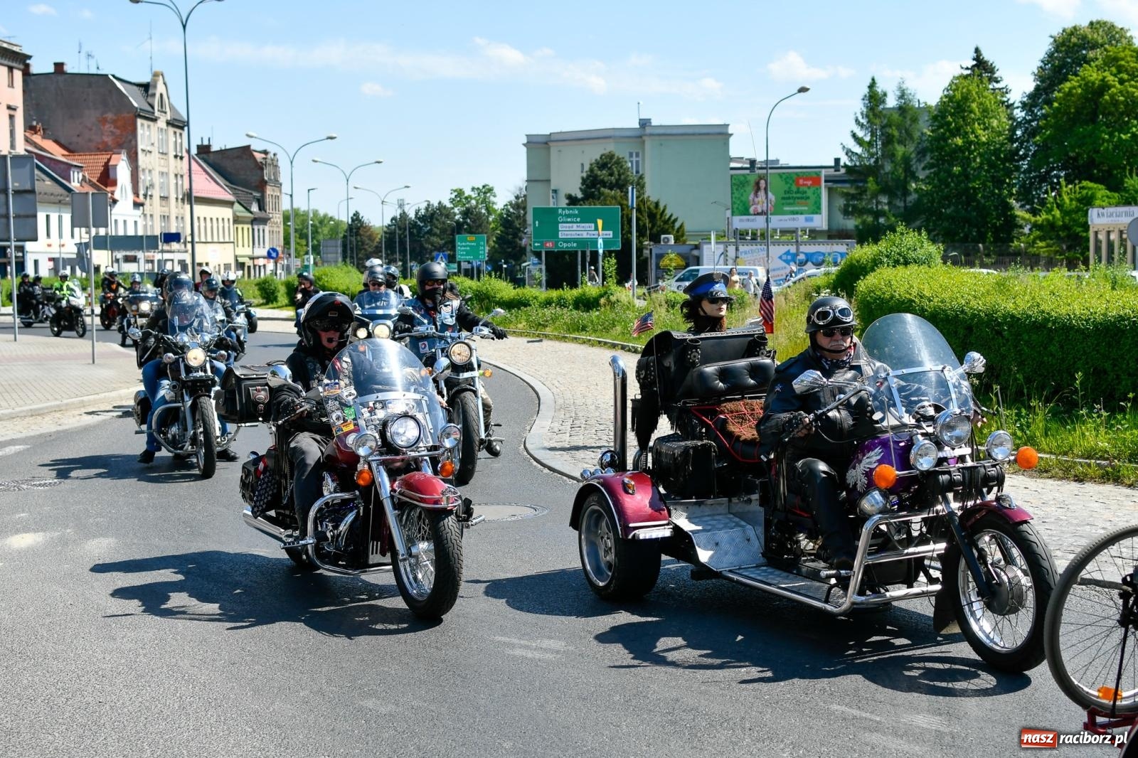 Zdjęcie w galerii na portalu naszraciborz.pl: Raciborska inauguracja sezonu motocyklowego [FOTO i WIDEO] wiadomości z regionu