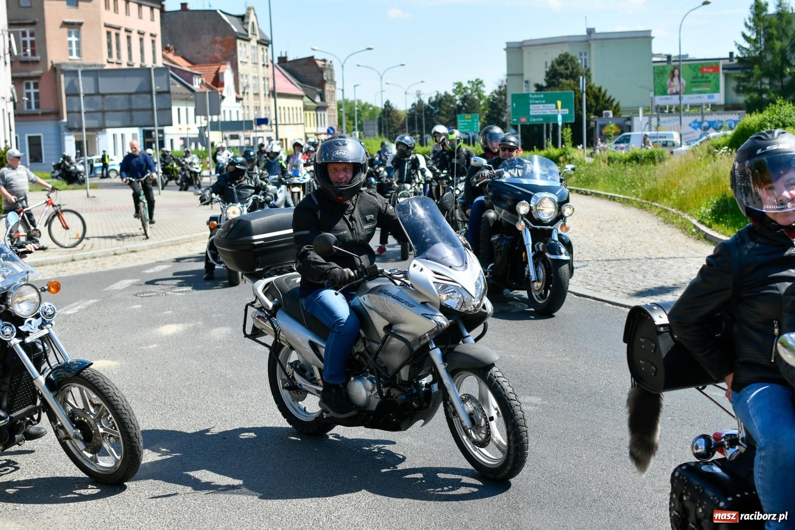 Zdjęcie w galerii na portalu naszraciborz.pl: Raciborska inauguracja sezonu motocyklowego [FOTO i WIDEO] wiadomości z regionu