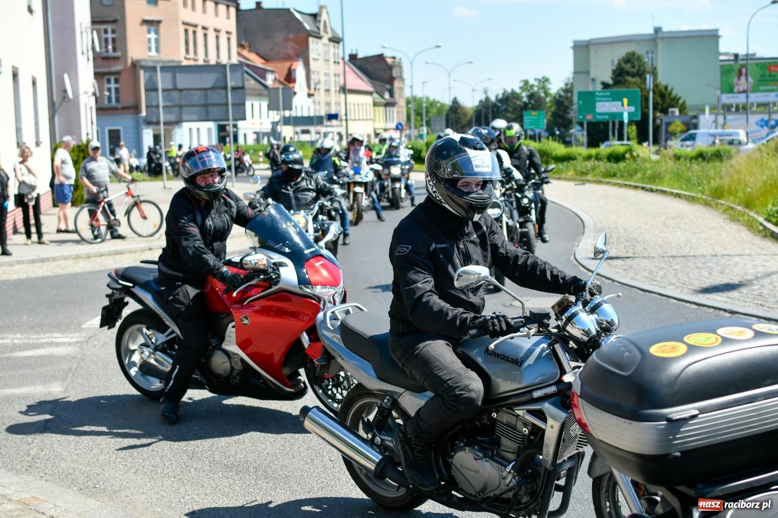 Zdjęcie w galerii na portalu naszraciborz.pl: Raciborska inauguracja sezonu motocyklowego [FOTO i WIDEO] wiadomości z regionu