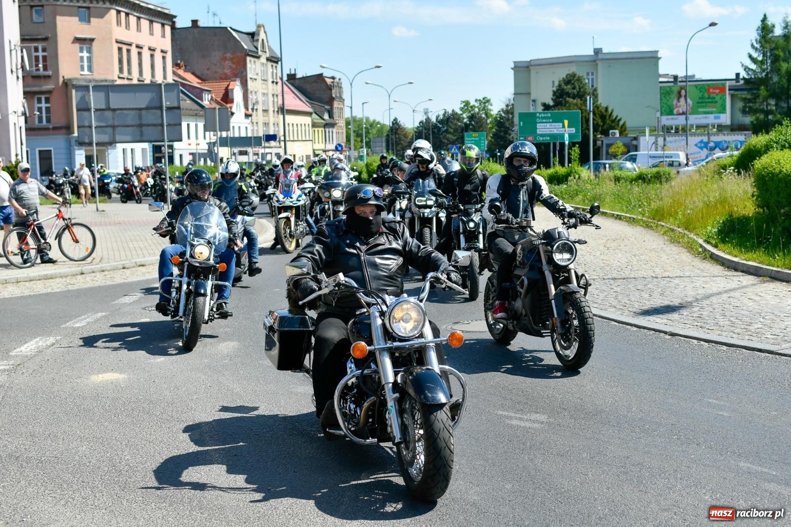 Zdjęcie w galerii na portalu naszraciborz.pl: Raciborska inauguracja sezonu motocyklowego [FOTO i WIDEO] wiadomości z regionu