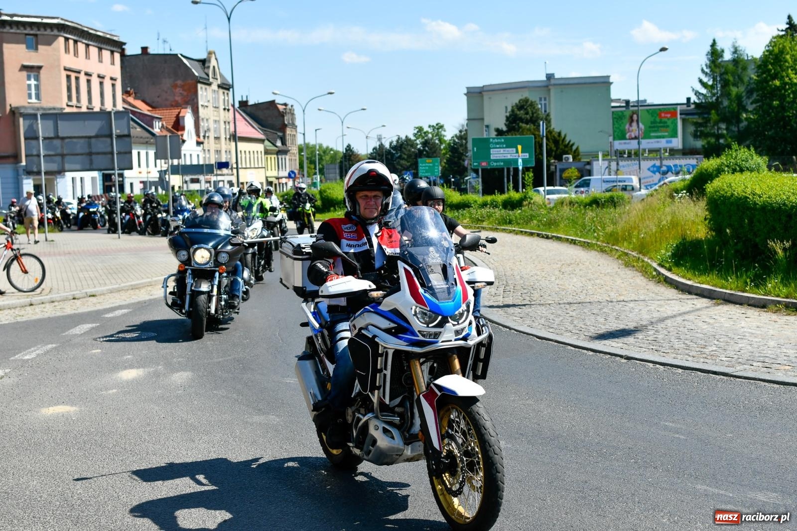 Zdjęcie w galerii na portalu naszraciborz.pl: Raciborska inauguracja sezonu motocyklowego [FOTO i WIDEO] wiadomości z regionu
