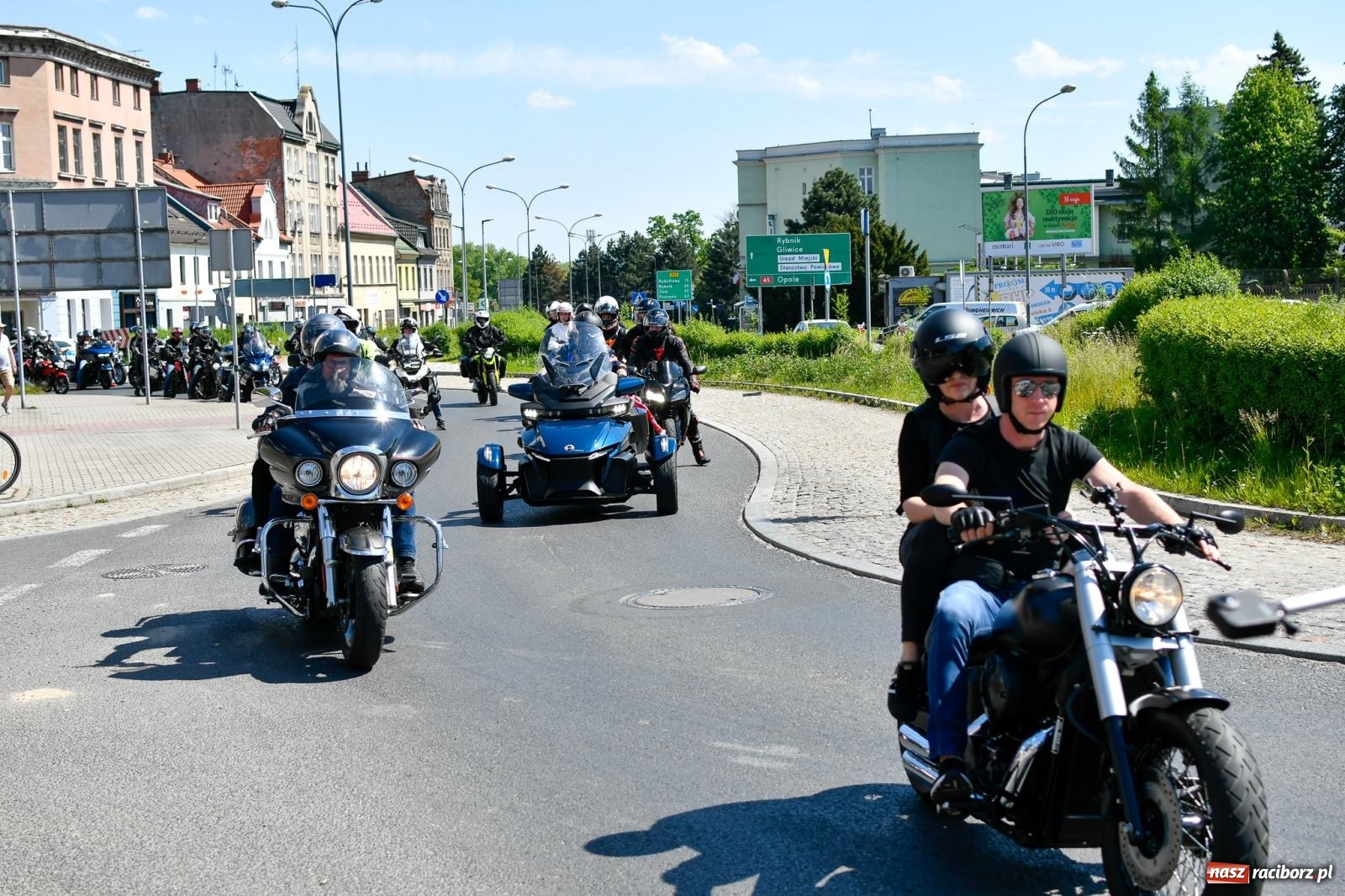 Zdjęcie w galerii na portalu naszraciborz.pl: Raciborska inauguracja sezonu motocyklowego [FOTO i WIDEO] wiadomości z regionu