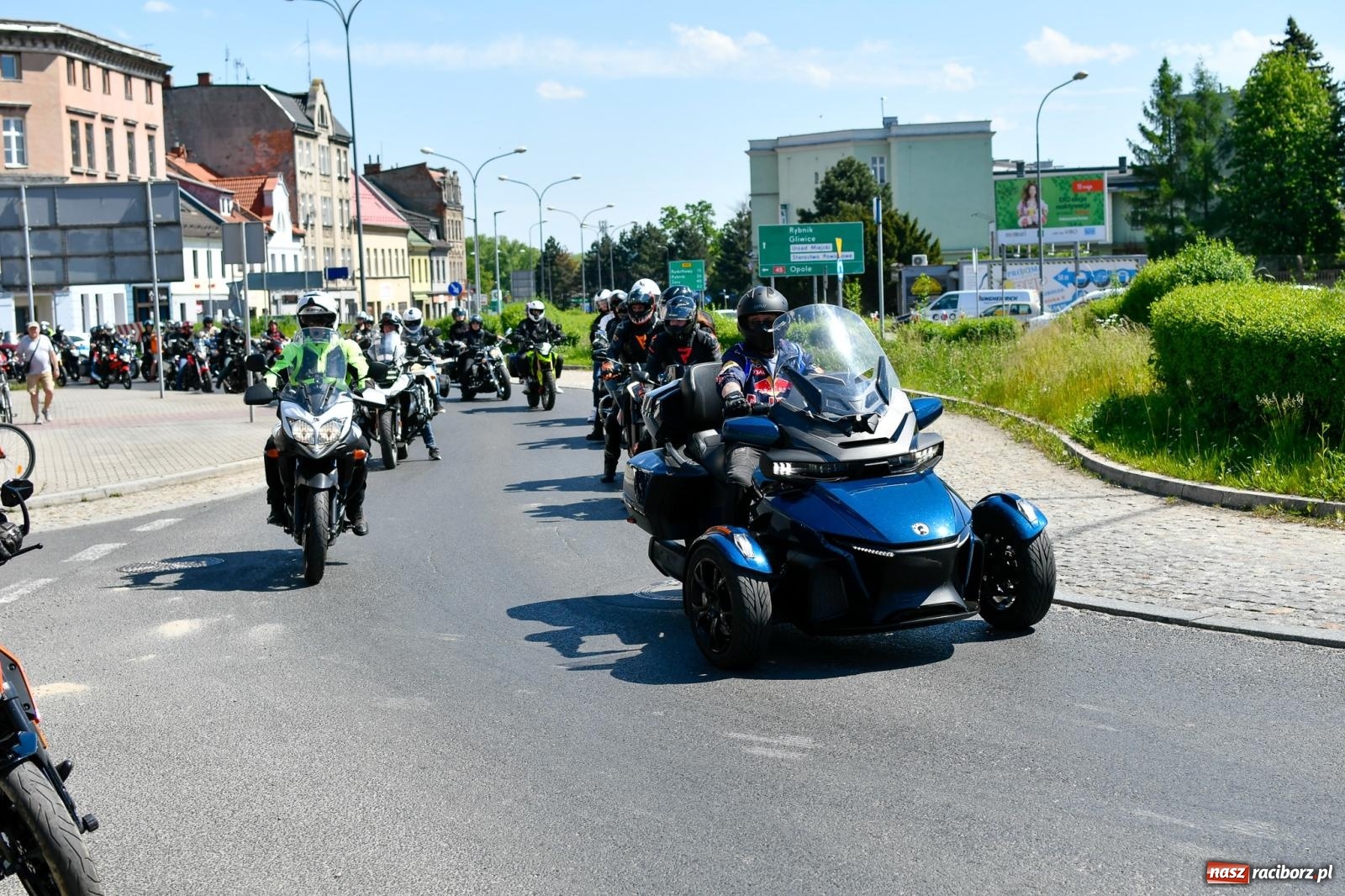 Zdjęcie w galerii na portalu naszraciborz.pl: Raciborska inauguracja sezonu motocyklowego [FOTO i WIDEO] wiadomości z regionu