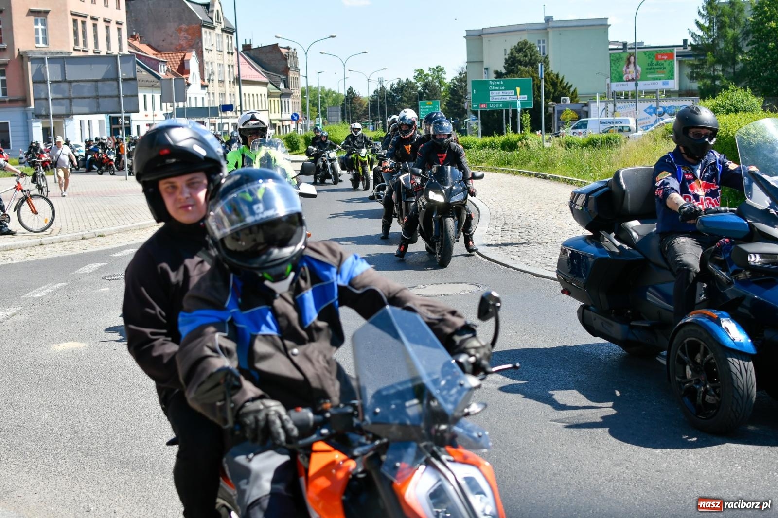 Zdjęcie w galerii na portalu naszraciborz.pl: Raciborska inauguracja sezonu motocyklowego [FOTO i WIDEO] wiadomości z regionu