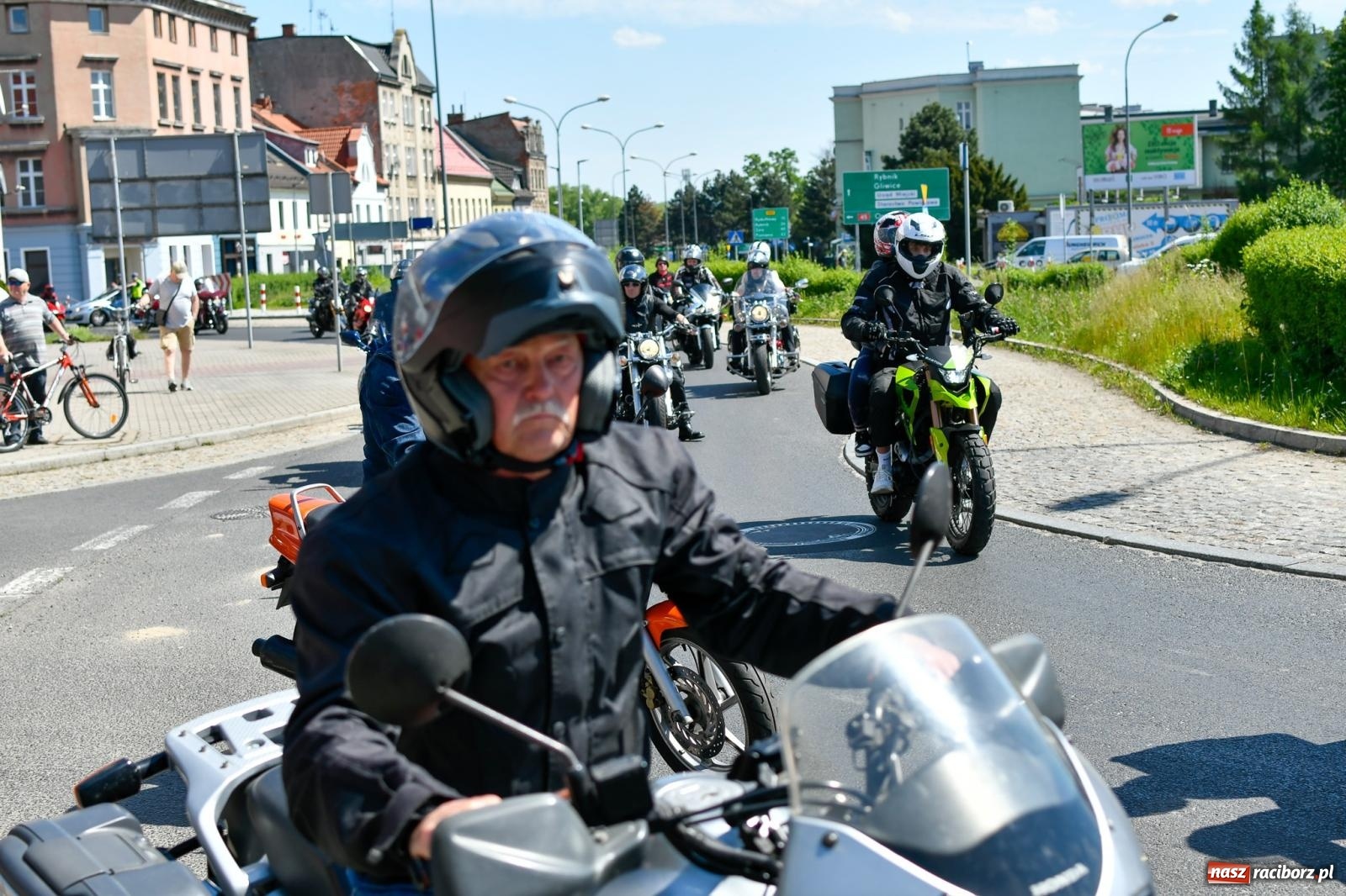 Zdjęcie w galerii na portalu naszraciborz.pl: Raciborska inauguracja sezonu motocyklowego [FOTO i WIDEO] wiadomości z regionu