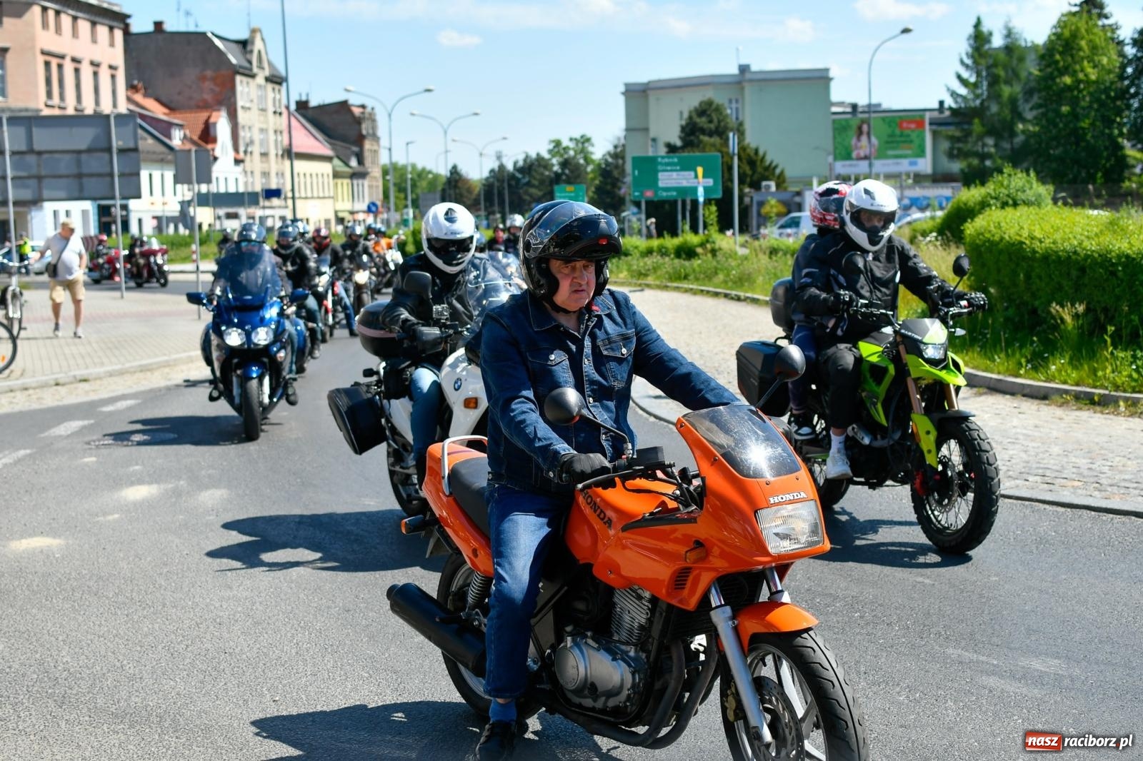 Zdjęcie w galerii na portalu naszraciborz.pl: Raciborska inauguracja sezonu motocyklowego [FOTO i WIDEO] wiadomości z regionu
