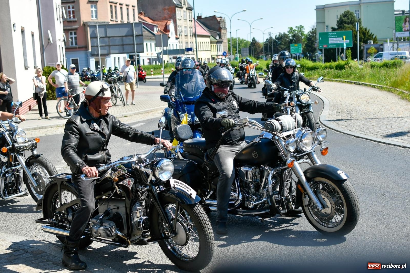 Zdjęcie w galerii na portalu naszraciborz.pl: Raciborska inauguracja sezonu motocyklowego [FOTO i WIDEO] wiadomości z regionu