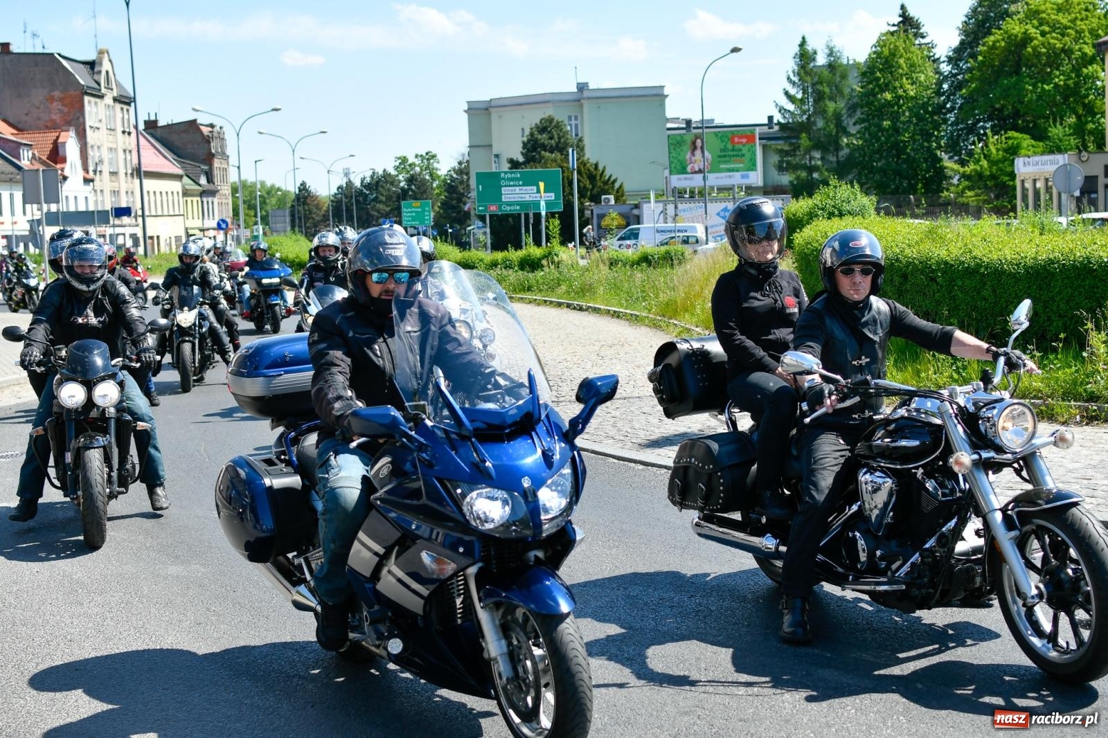 Zdjęcie w galerii na portalu naszraciborz.pl: Raciborska inauguracja sezonu motocyklowego [FOTO i WIDEO] wiadomości z regionu