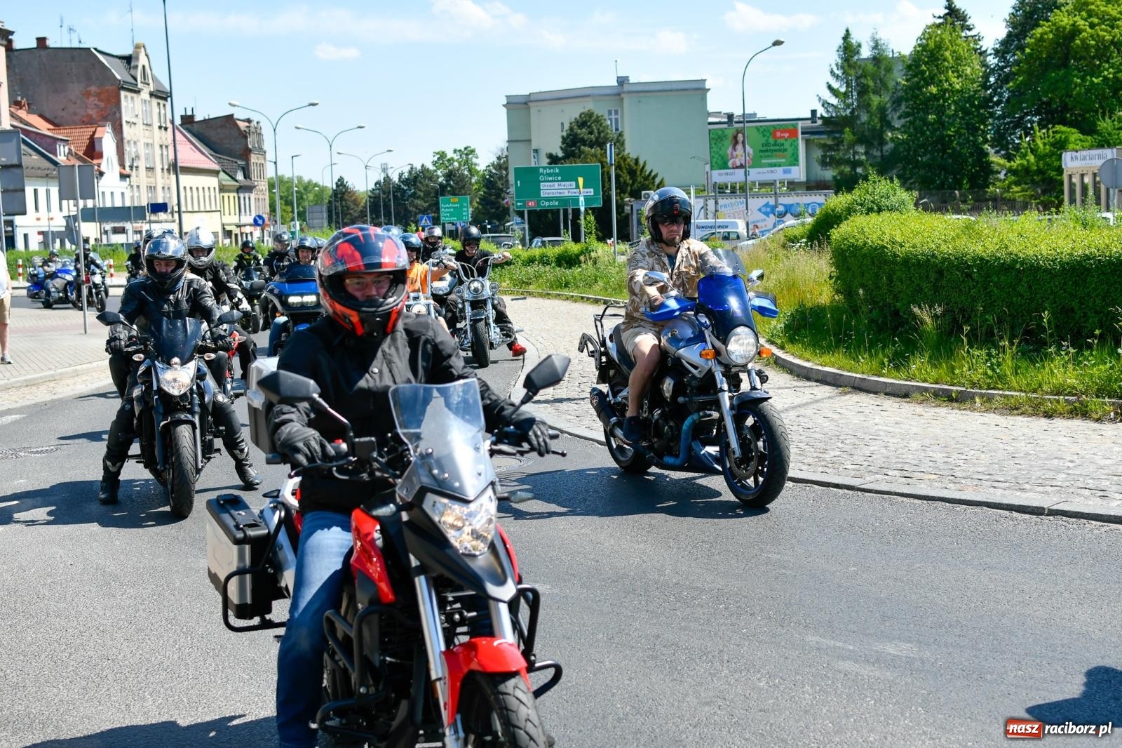 Zdjęcie w galerii na portalu naszraciborz.pl: Raciborska inauguracja sezonu motocyklowego [FOTO i WIDEO] wiadomości z regionu