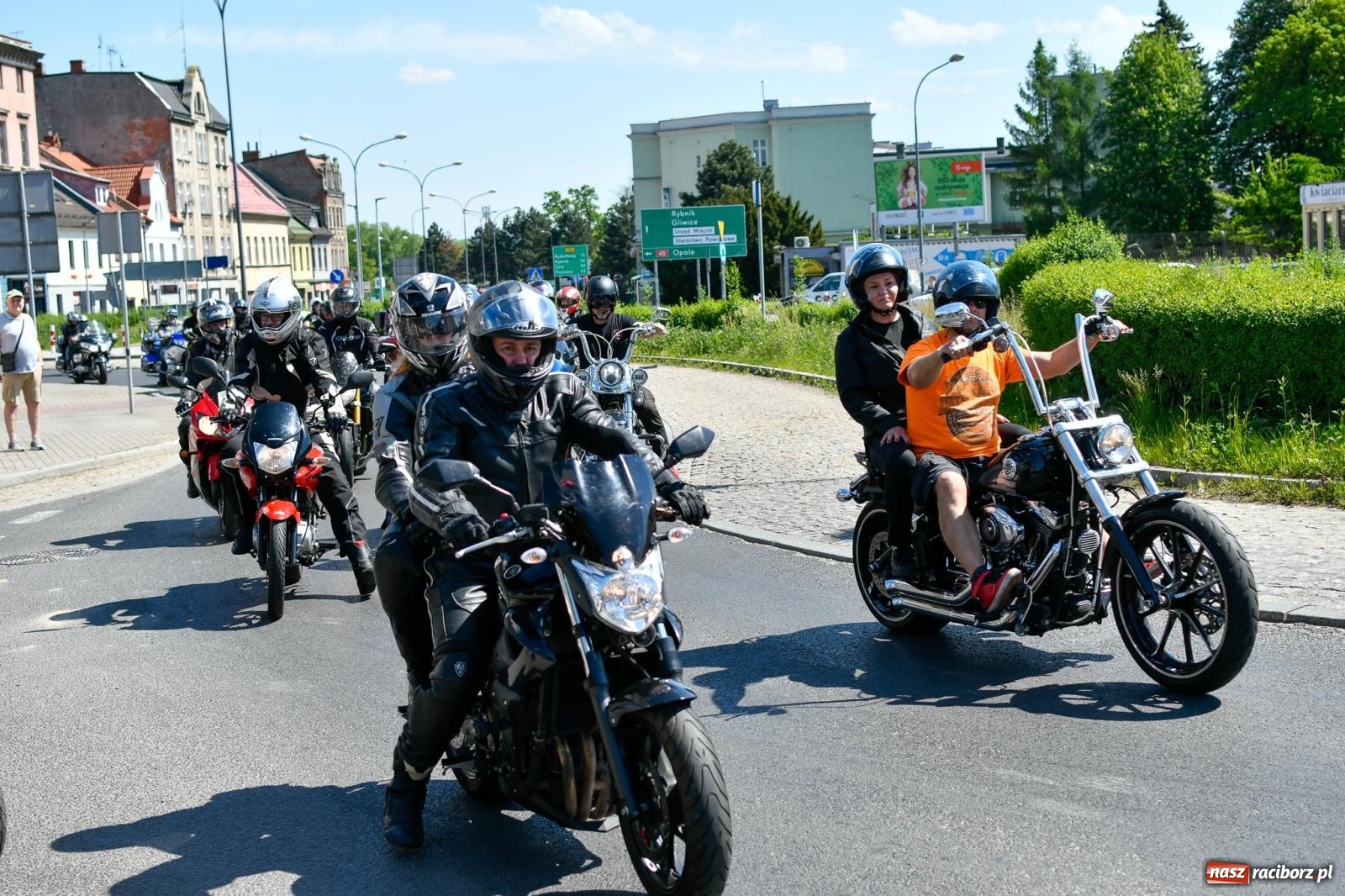 Zdjęcie w galerii na portalu naszraciborz.pl: Raciborska inauguracja sezonu motocyklowego [FOTO i WIDEO] wiadomości z regionu